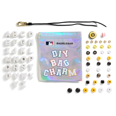 San Diego Padres BaubleBar Mini Custom Bag Charm Bead Kit