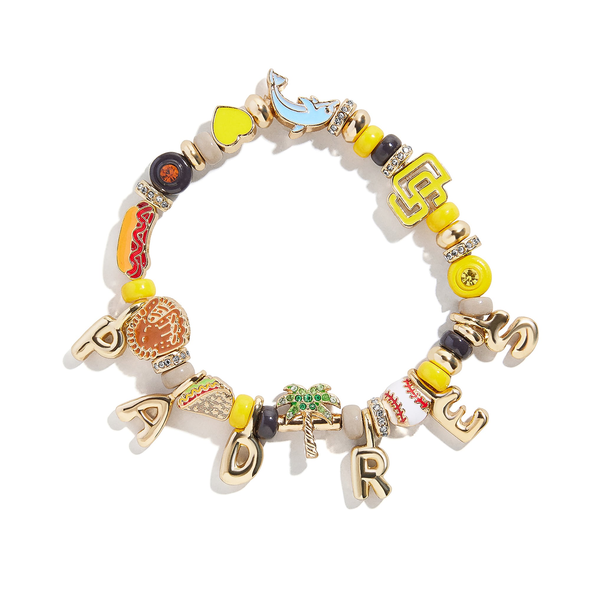 BaubleBar  San Diego Padres Motif Beaded Bracelet