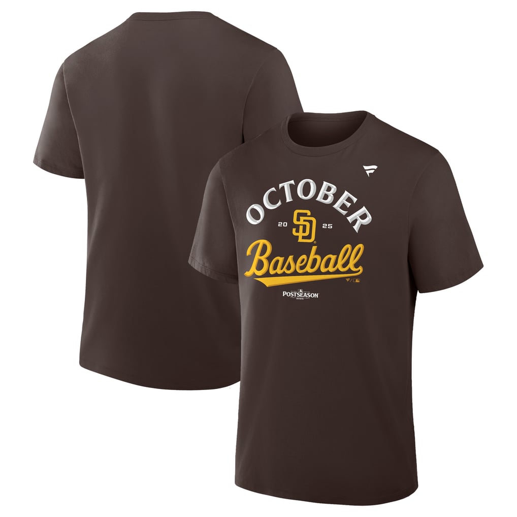 Fanatics パドレス ポストシーズン2025 ロッカールーム Tシャツ 選手 