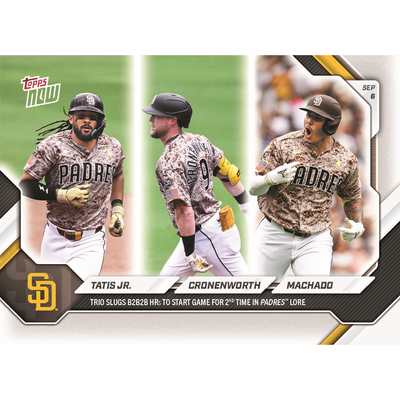 Fernando Tatis Jr. / Jake Cronenworth / Manny Machado - 2026 MLB Topps NOW® - Card 643