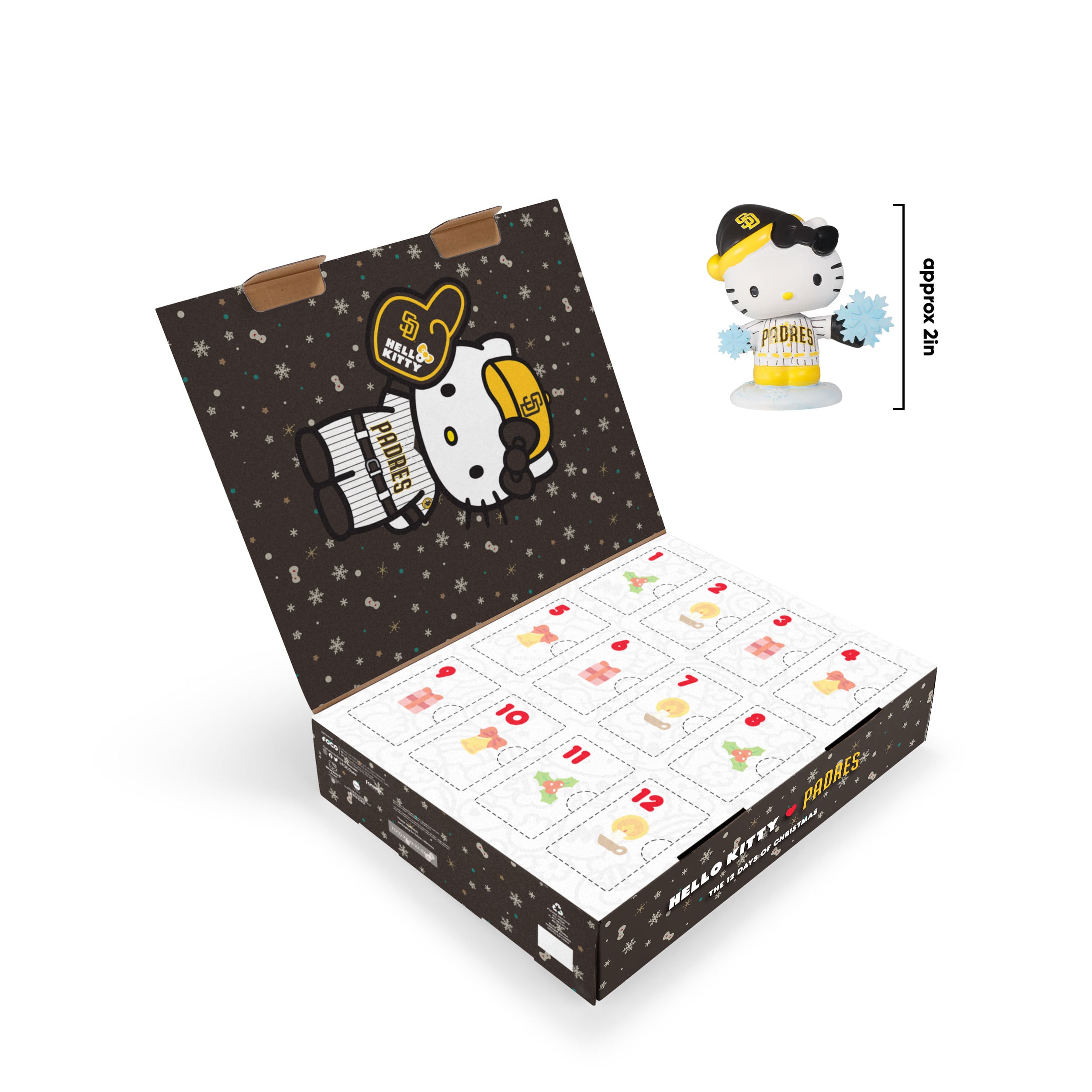 Calendrier de l'Avent FOCO San Diego Padres Hello Kitty