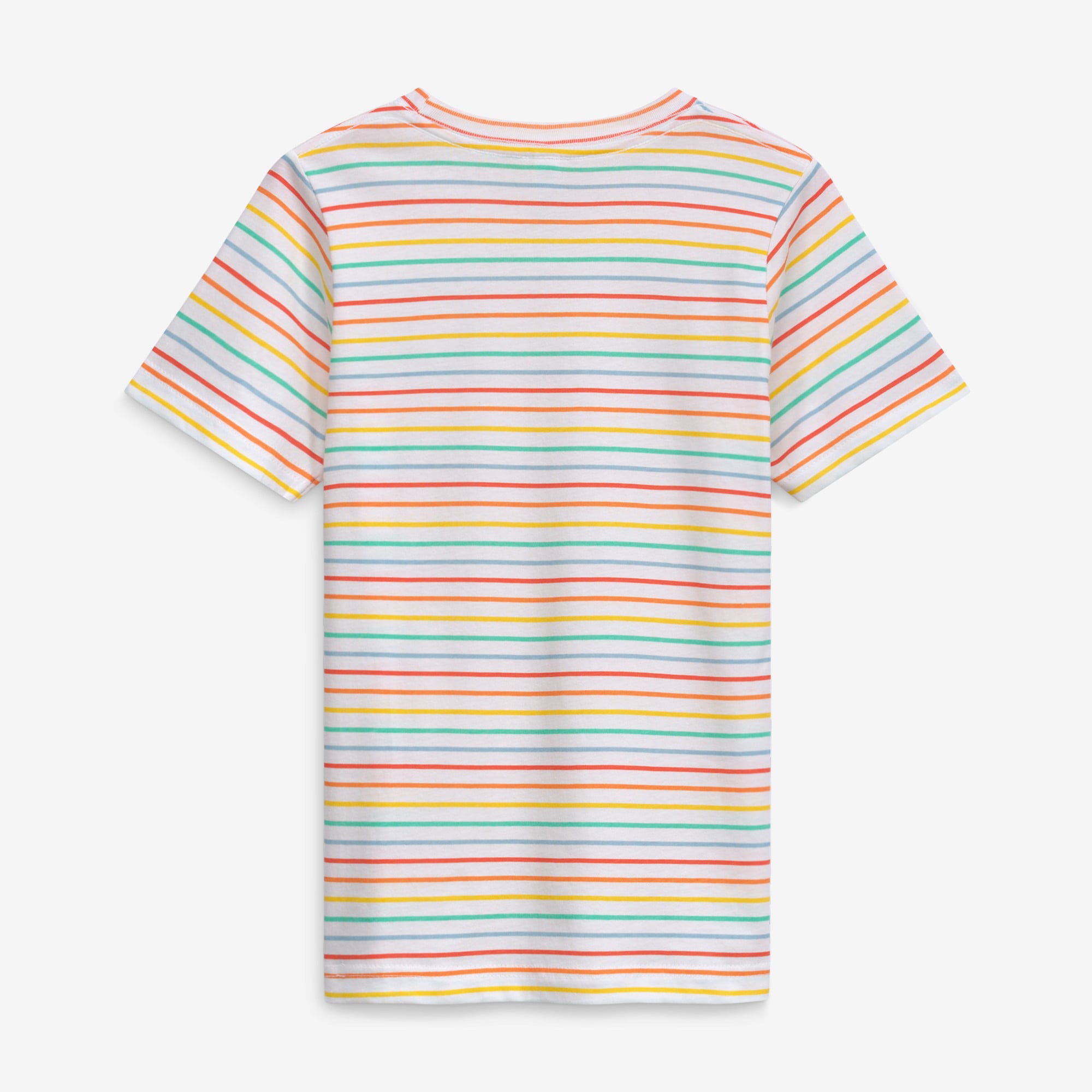 Girls Youth Soft as a Grape White San Diego Padres Striped T-Shirt