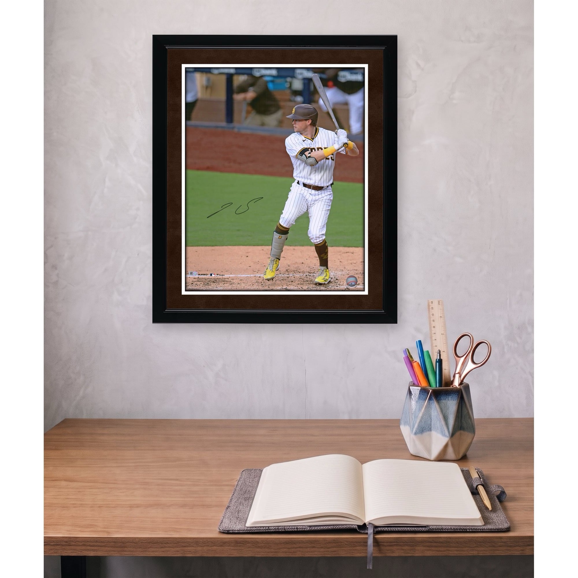 Jake Cronenworth San Diego Padres Autographed 16" x 20" Hitting Photograph