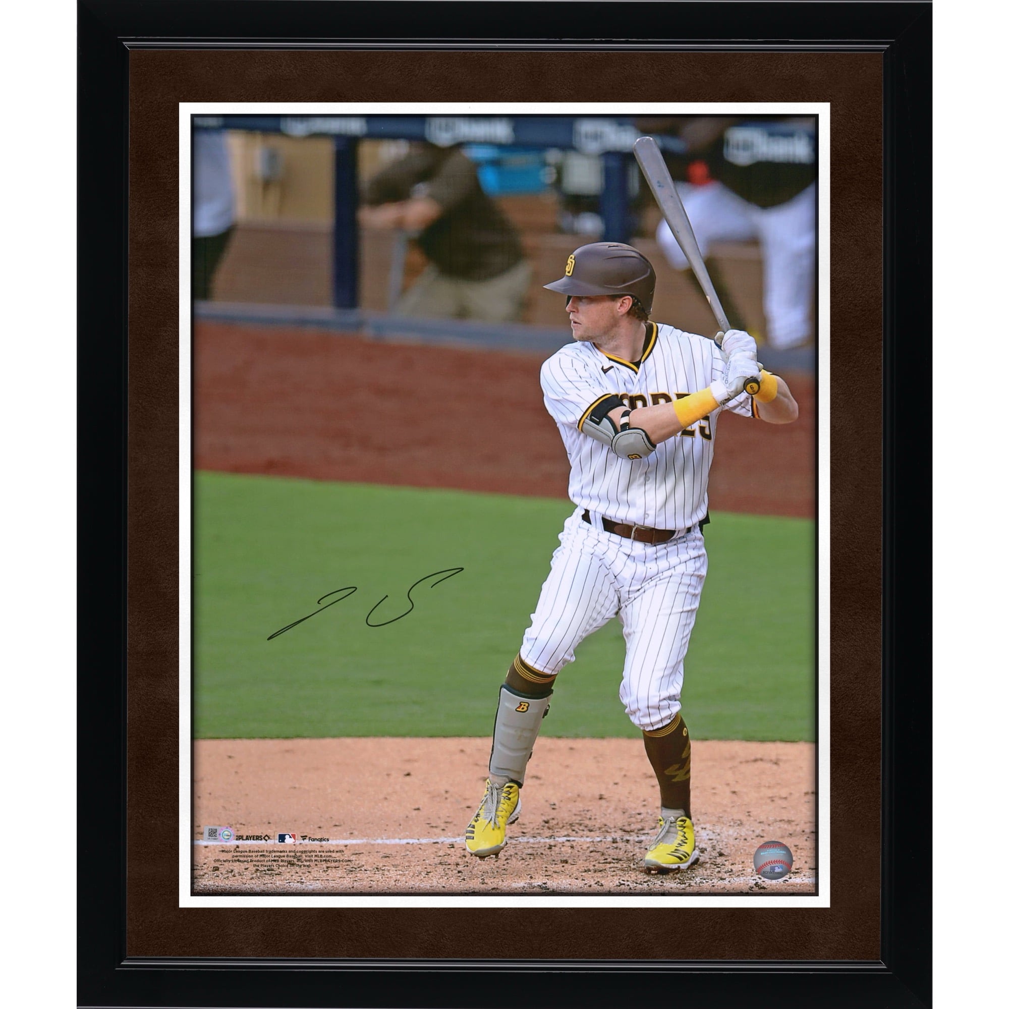 Jake Cronenworth San Diego Padres Autographed 16" x 20" Hitting Photograph