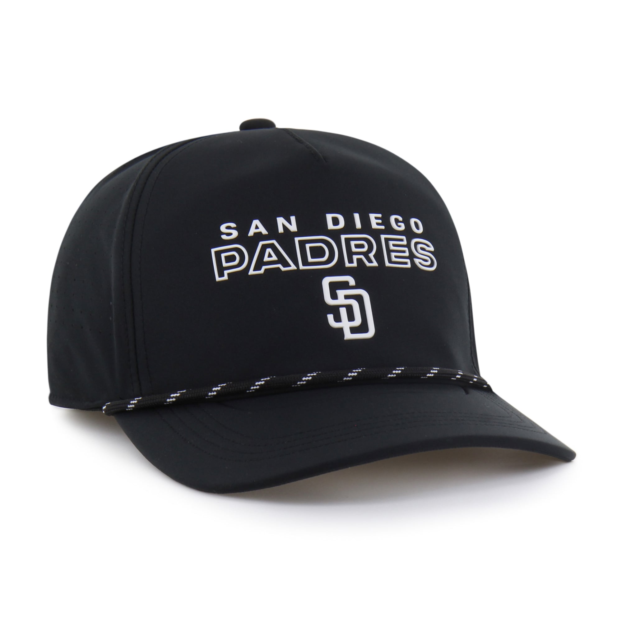 Casquette ajustable San Diego Padres '47 noire pour homme