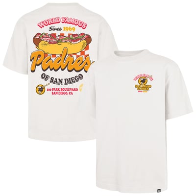 San Diego Padres '47 Glizzy T-Shirt - Cream