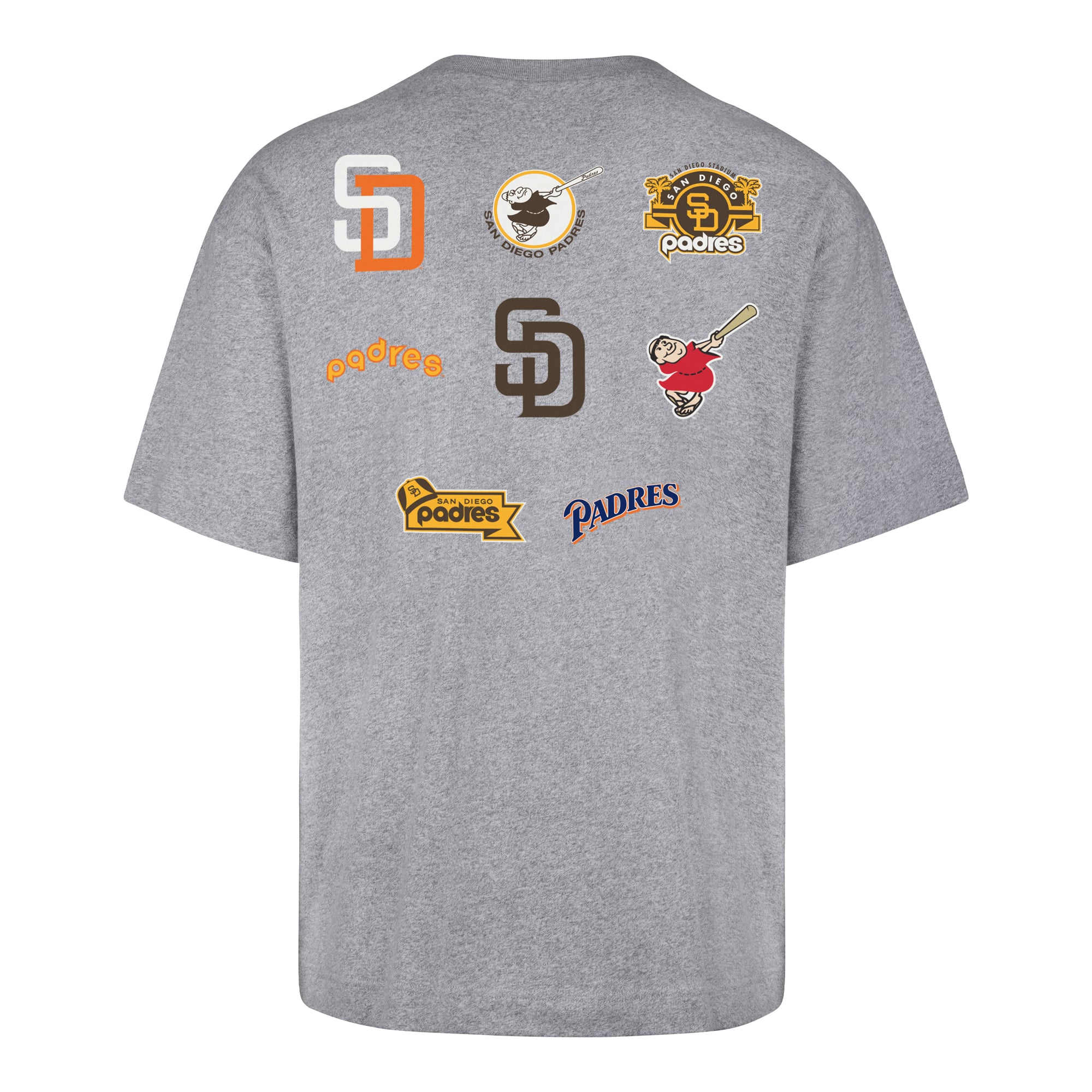 T-shirt homme gris '47 San Diego Padres History Lock Foundation