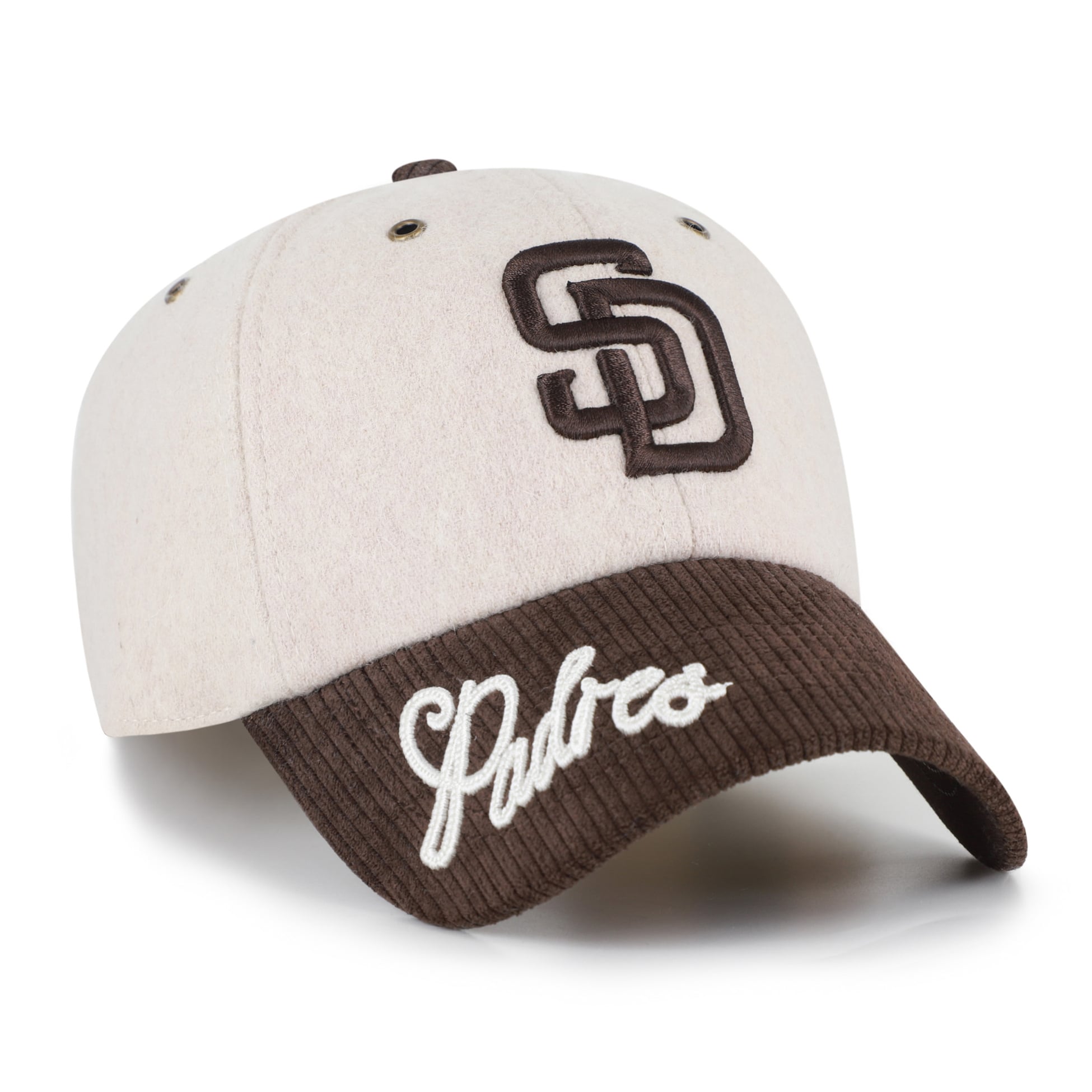 Casquette ajustable San Diego Padres « 47 » naturelle/marron