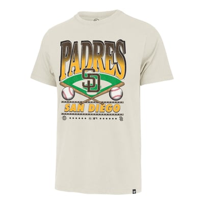 San Diego Padres '47 Straight Shot Two Franklin T-Shirt - Tan