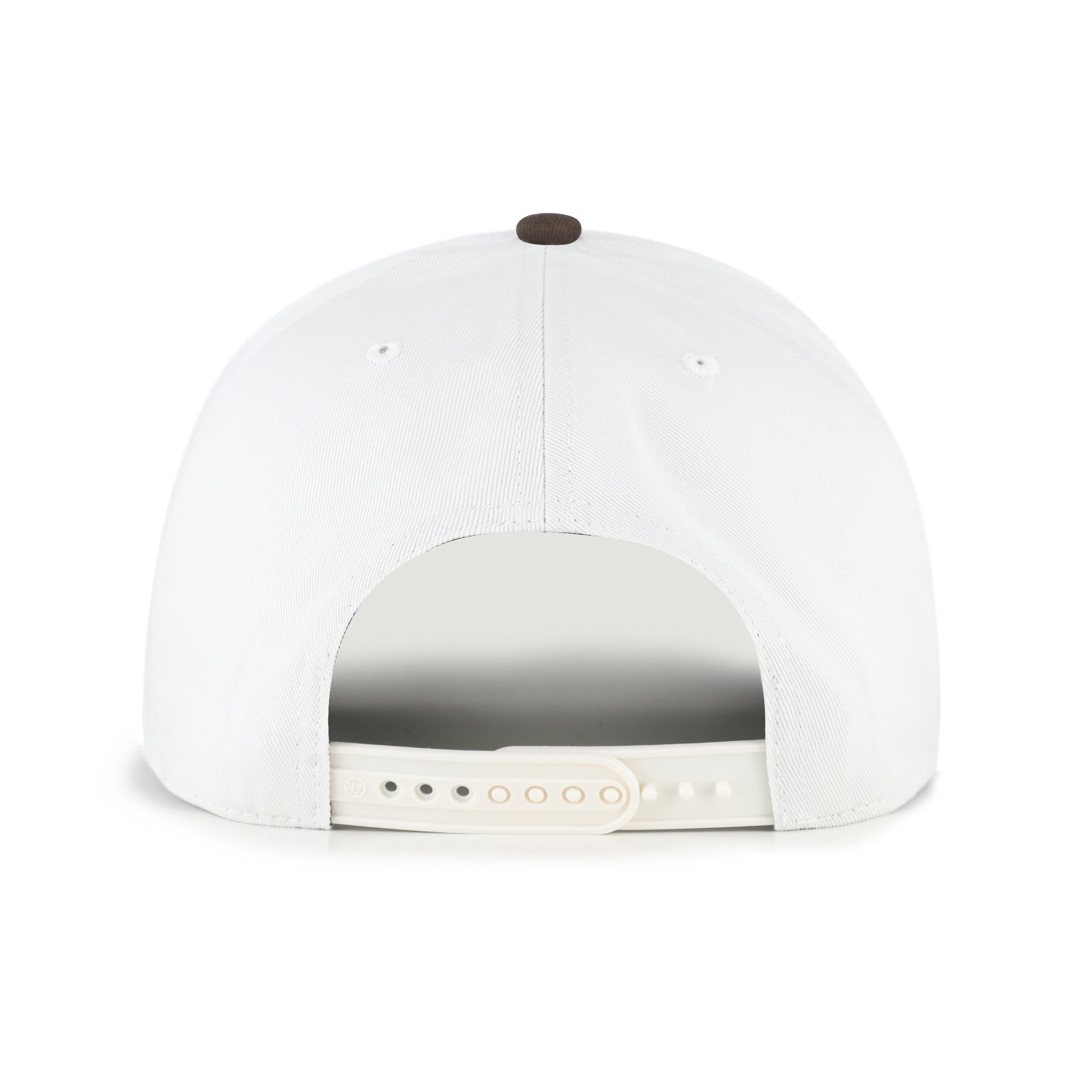 Men's '47 White/Brown San Diego Padres Glizzy Collection Hitch Adjustable Hat