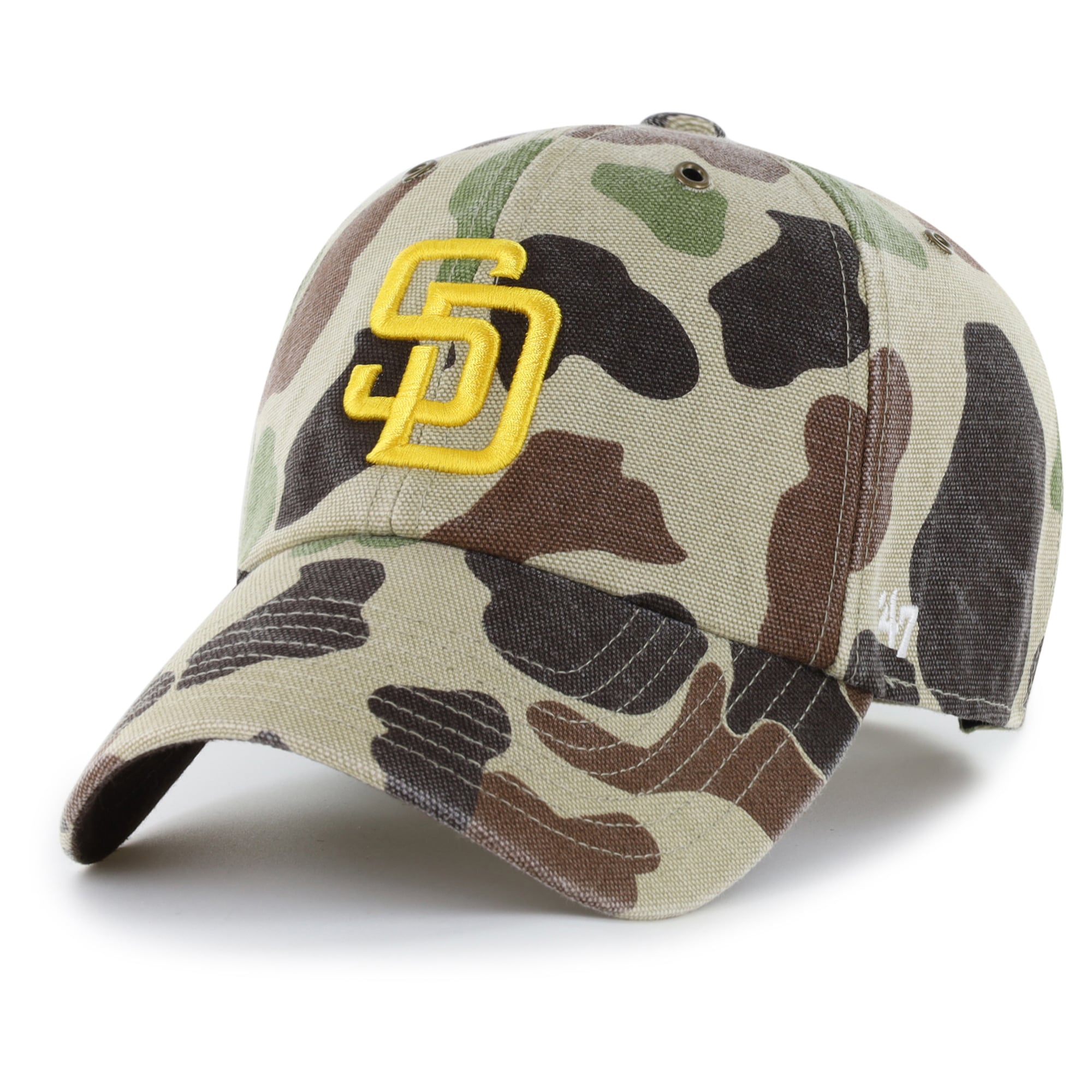 Men's Carhartt x '47 Camo San Diego Padres Duck Clean Up Adjustable Hat