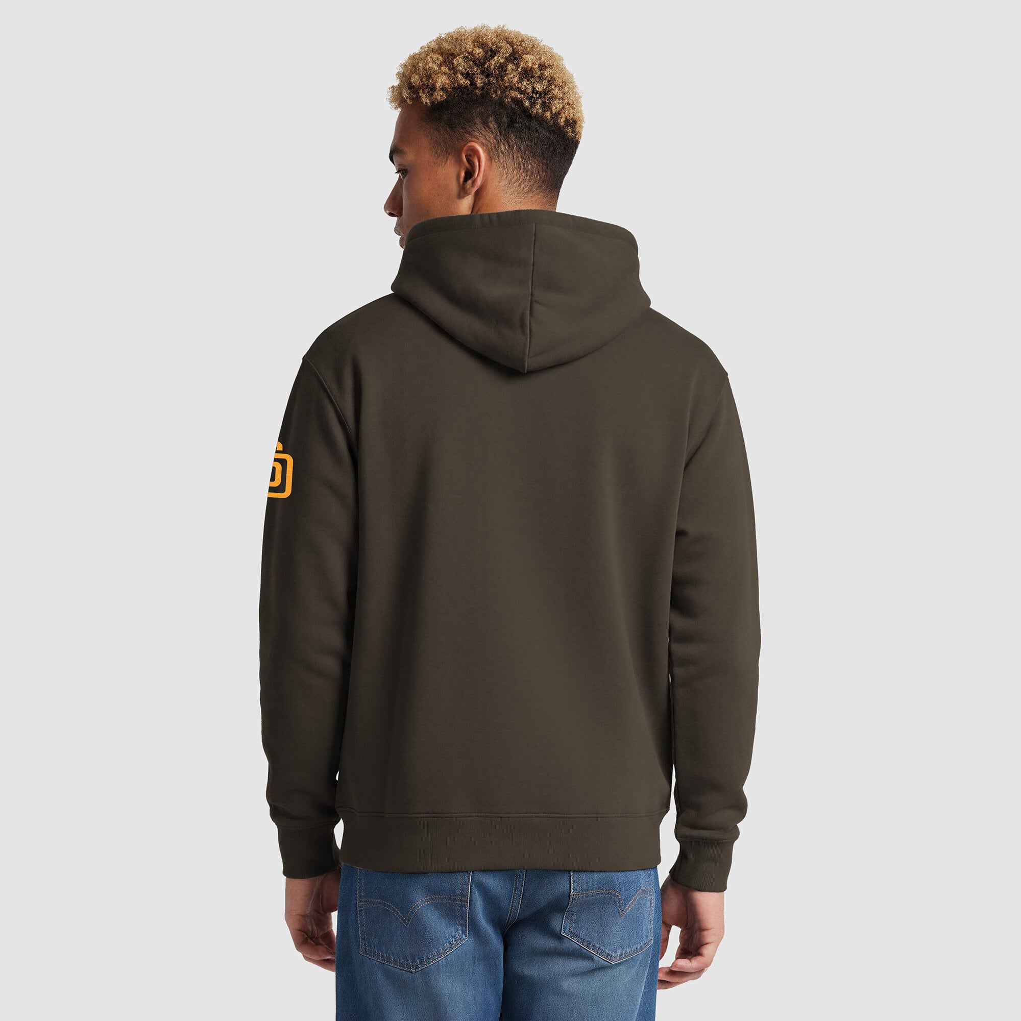 Sweat à capuche en polaire marron Champion pour homme, aux couleurs des Padres de San Diego