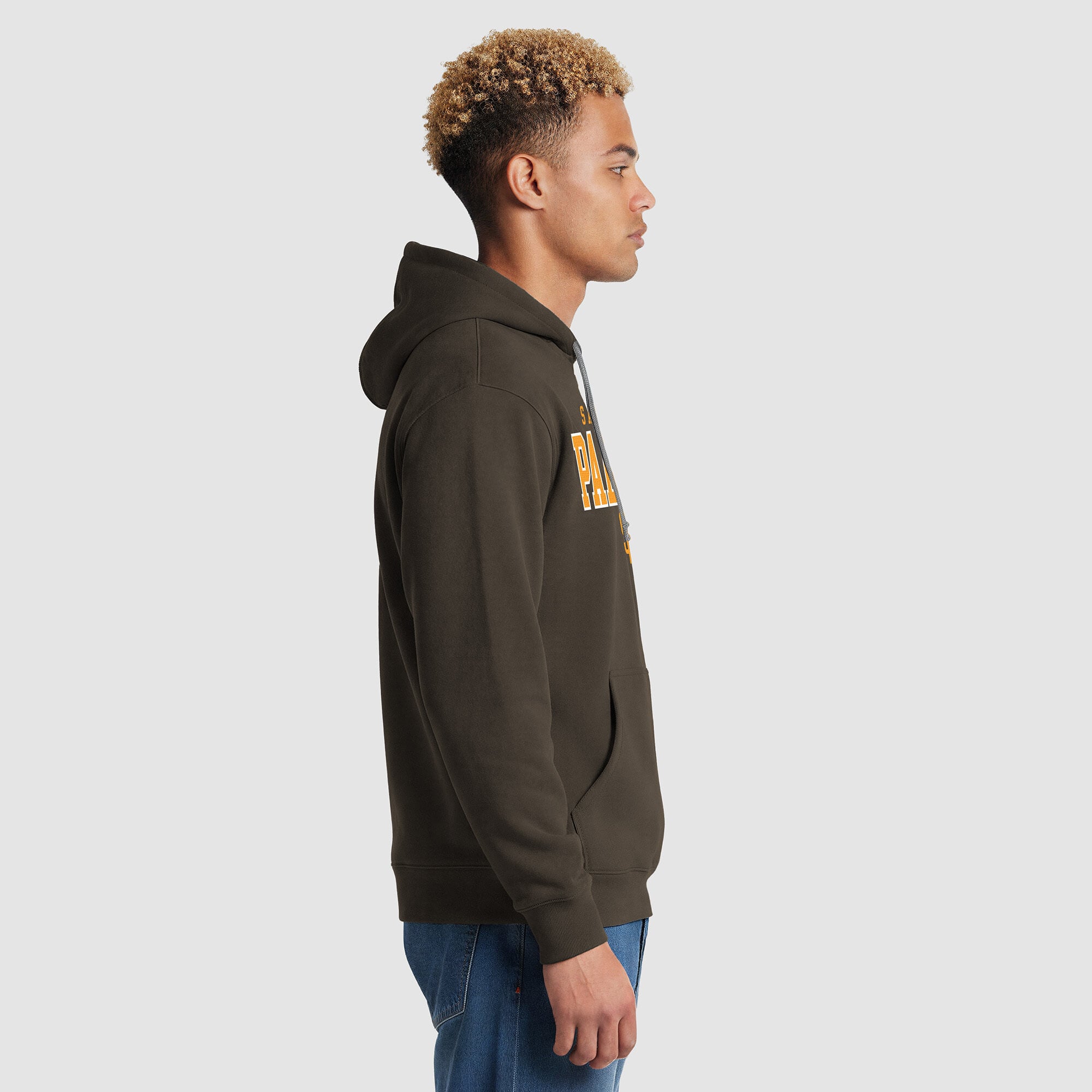 Sweat à capuche en polaire marron Champion pour homme, aux couleurs des Padres de San Diego