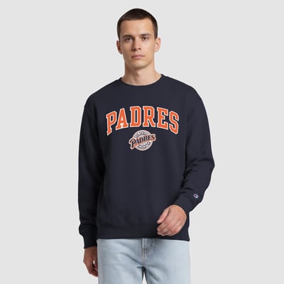  San Diego Padres Champion Fleece Crew Sweatshirt - Navy