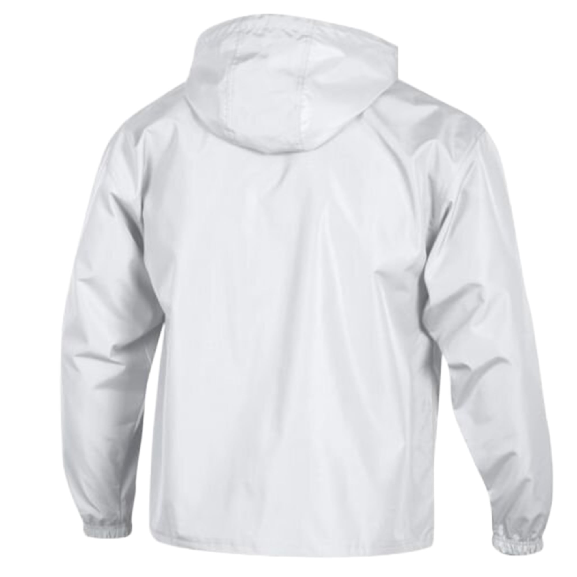 Men's Champion White San Diego Padres Packable Windbreaker Half-Zip Jacket