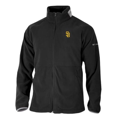 San Diego Padres Columbia  Everest Ridge Full-Zip Fleece Jacket - Black