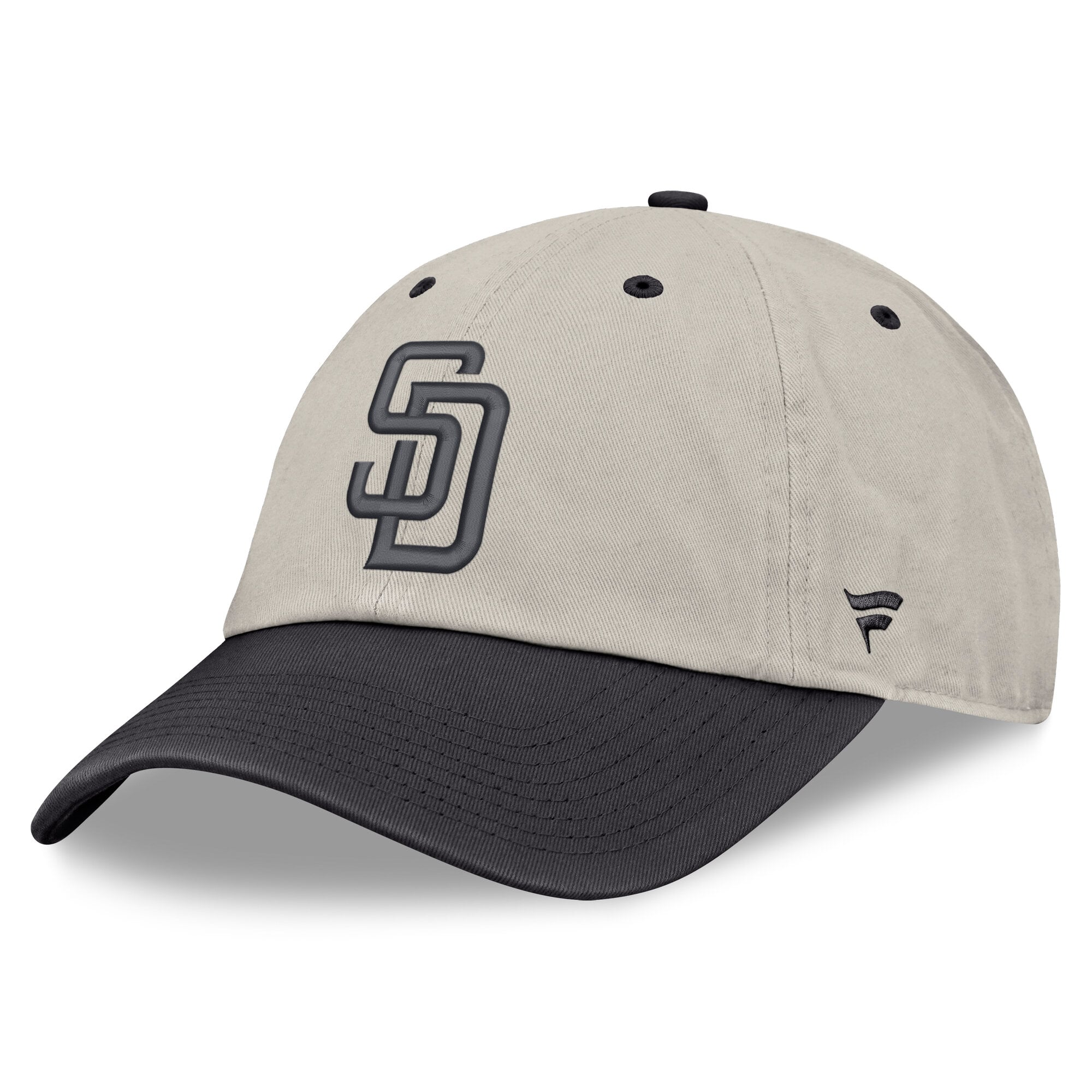 Men's Fanatics Beige/Charcoal San Diego Padres Frame Adjustable Hat