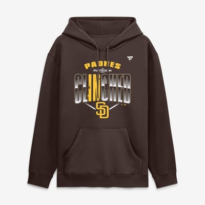 San Diego Padres Fanatics 2026 MLB Postseason Hoodie - Brown