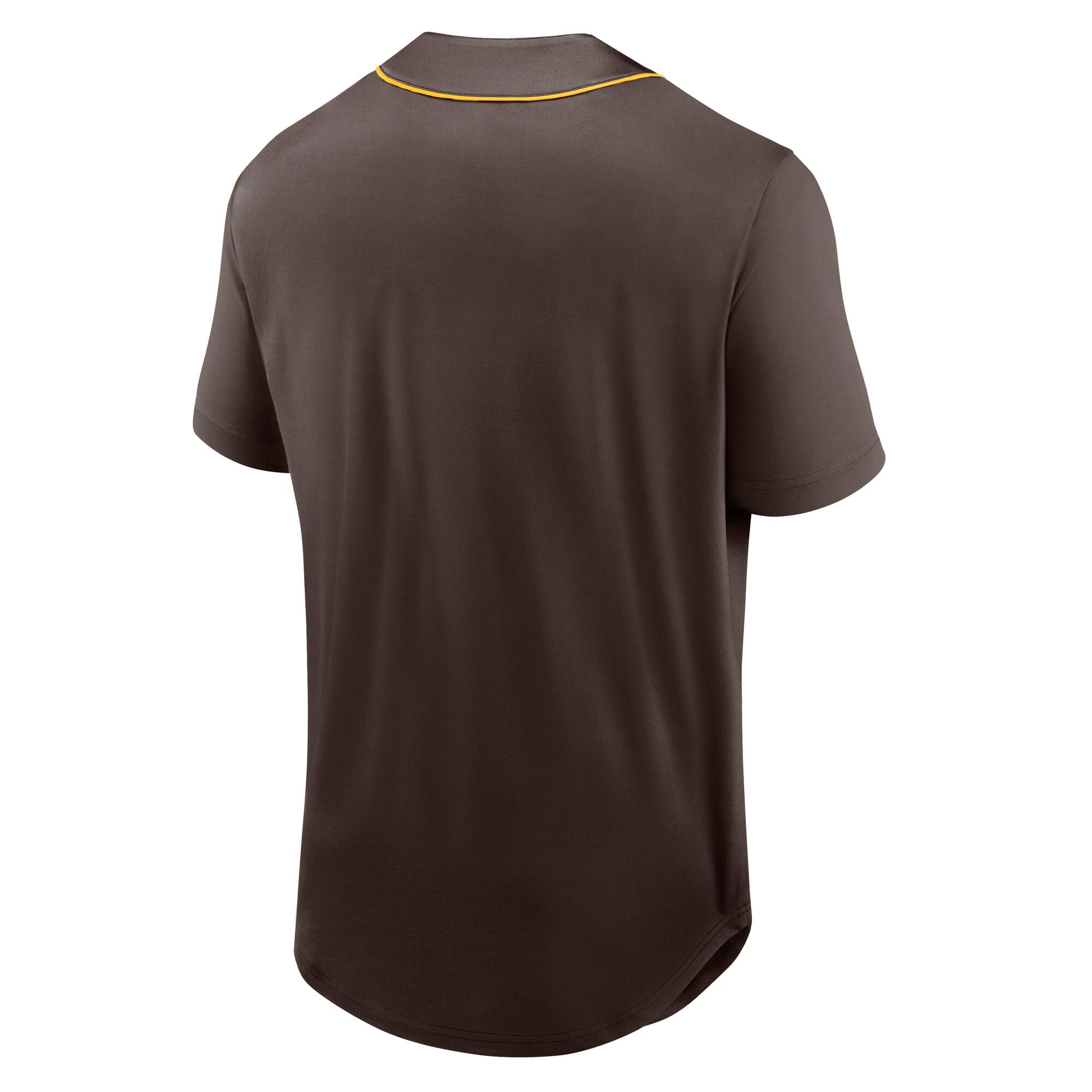Men's Fanatics Brown San Diego Padres Franchise Button-Up Fashion Top