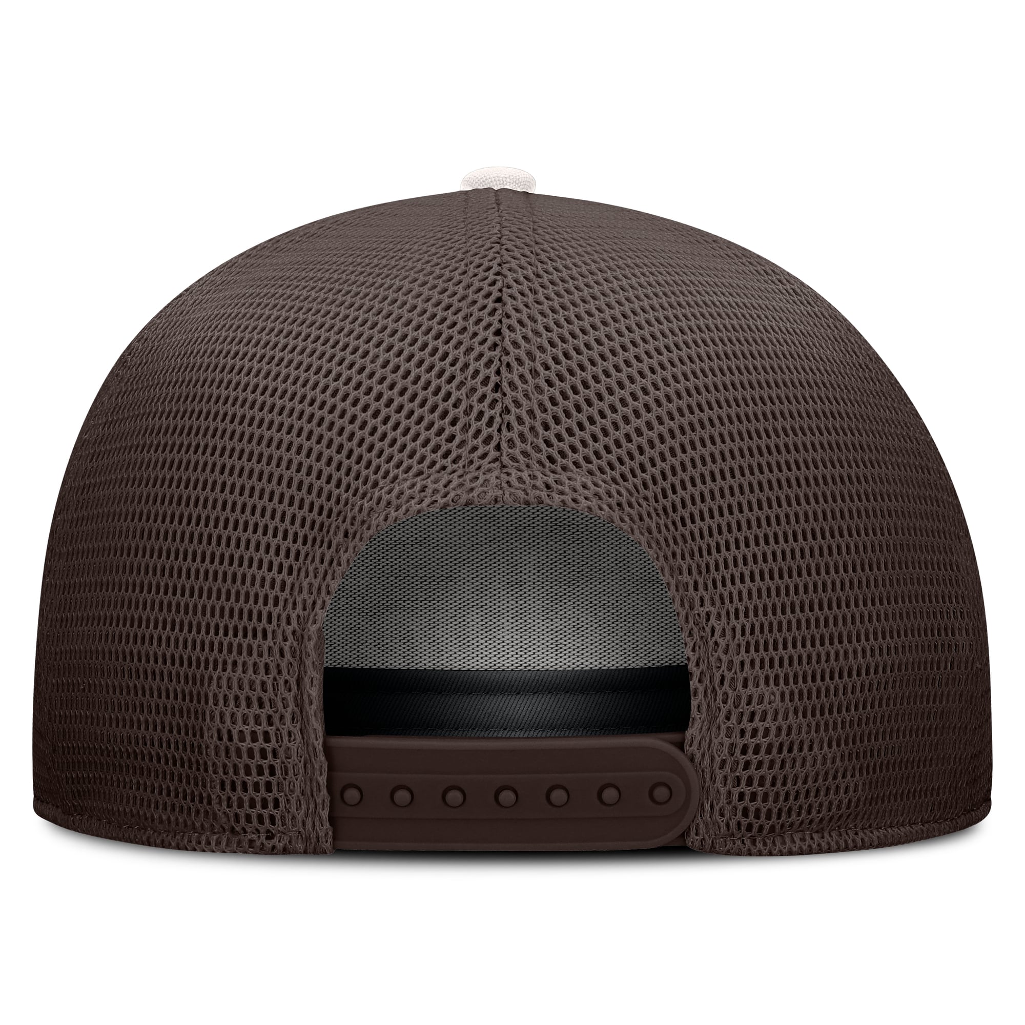 Casquette trucker ajustable Fanatics crème/marron San Diego Padres Level Up Bronco pour homme