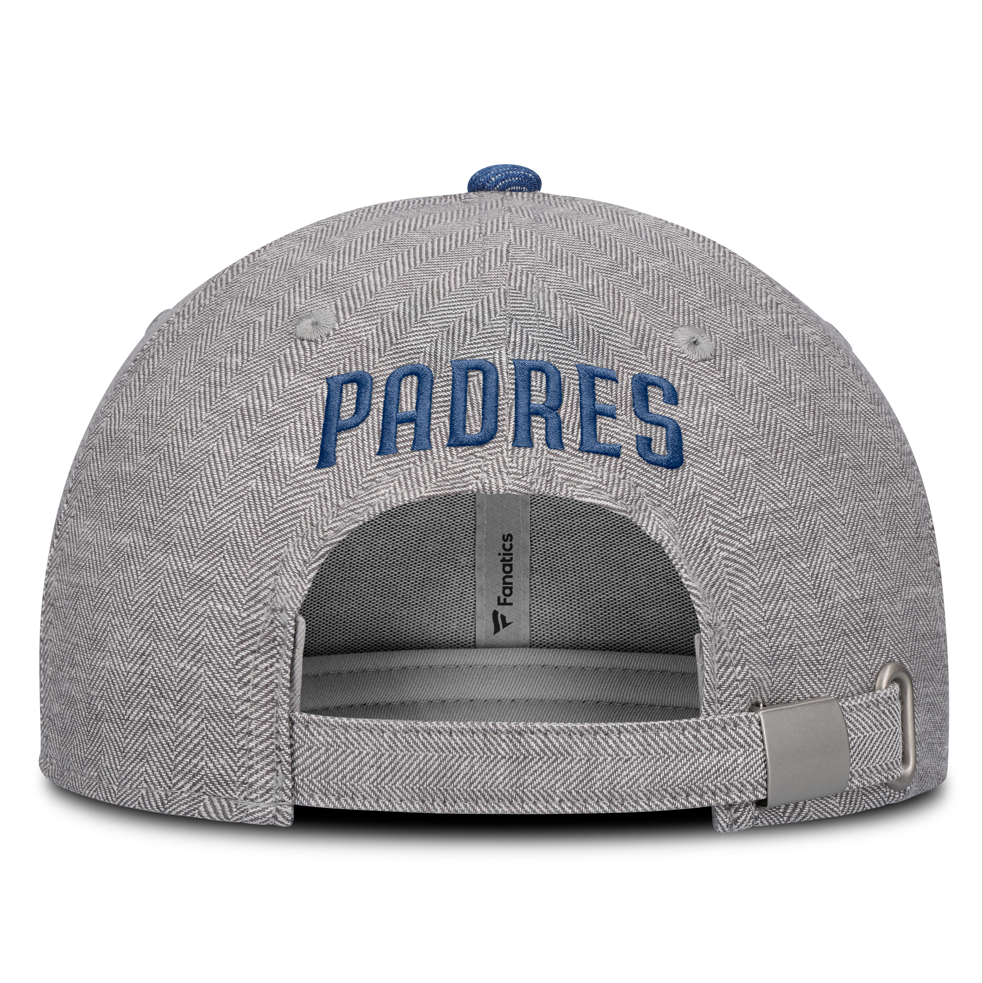 Casquette ajustable Fanatics grise/denim San Diego Padres Level Up Conduct pour homme
