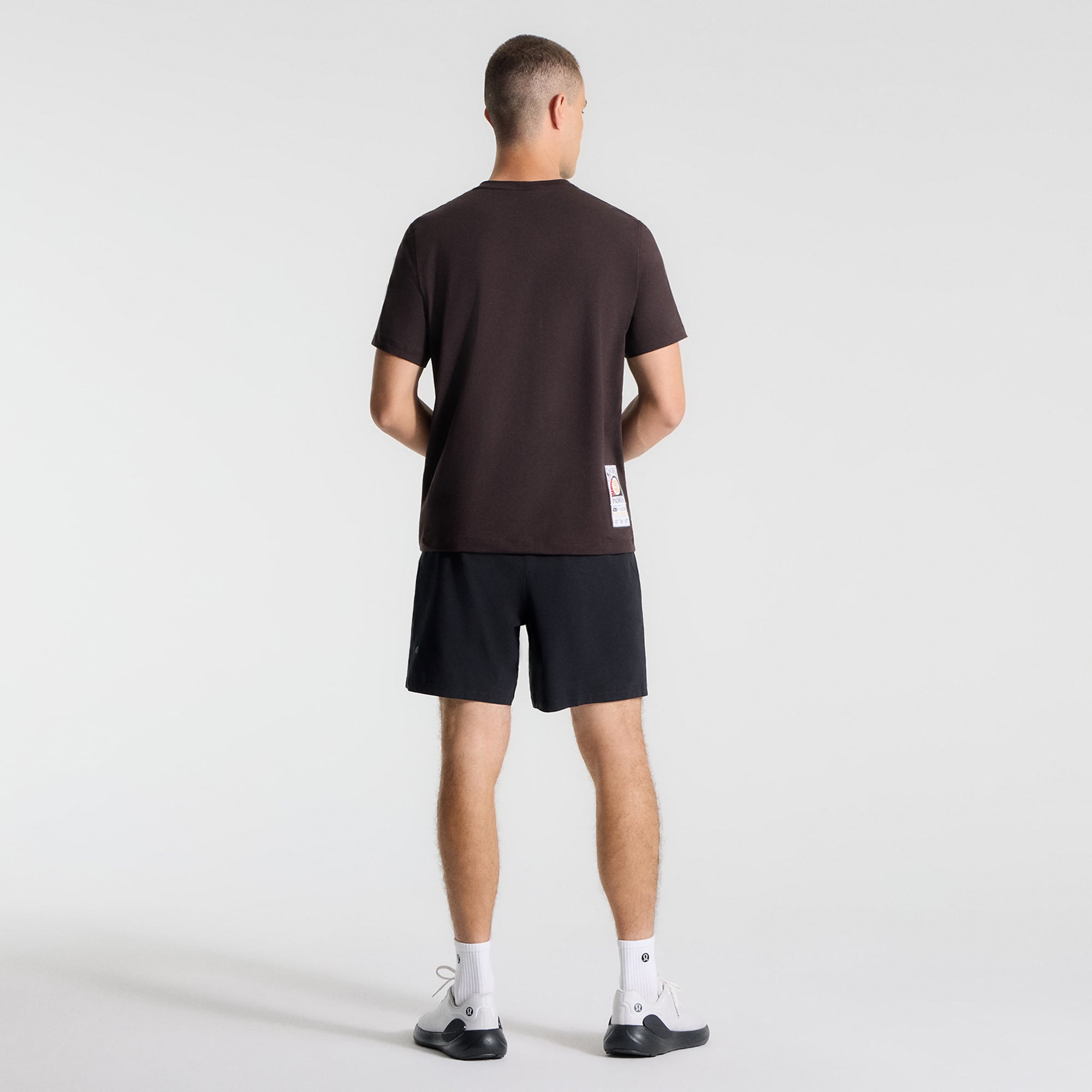 Short sans doublure Pace Breaker noir pour homme lululemon San Diego Padres 7"