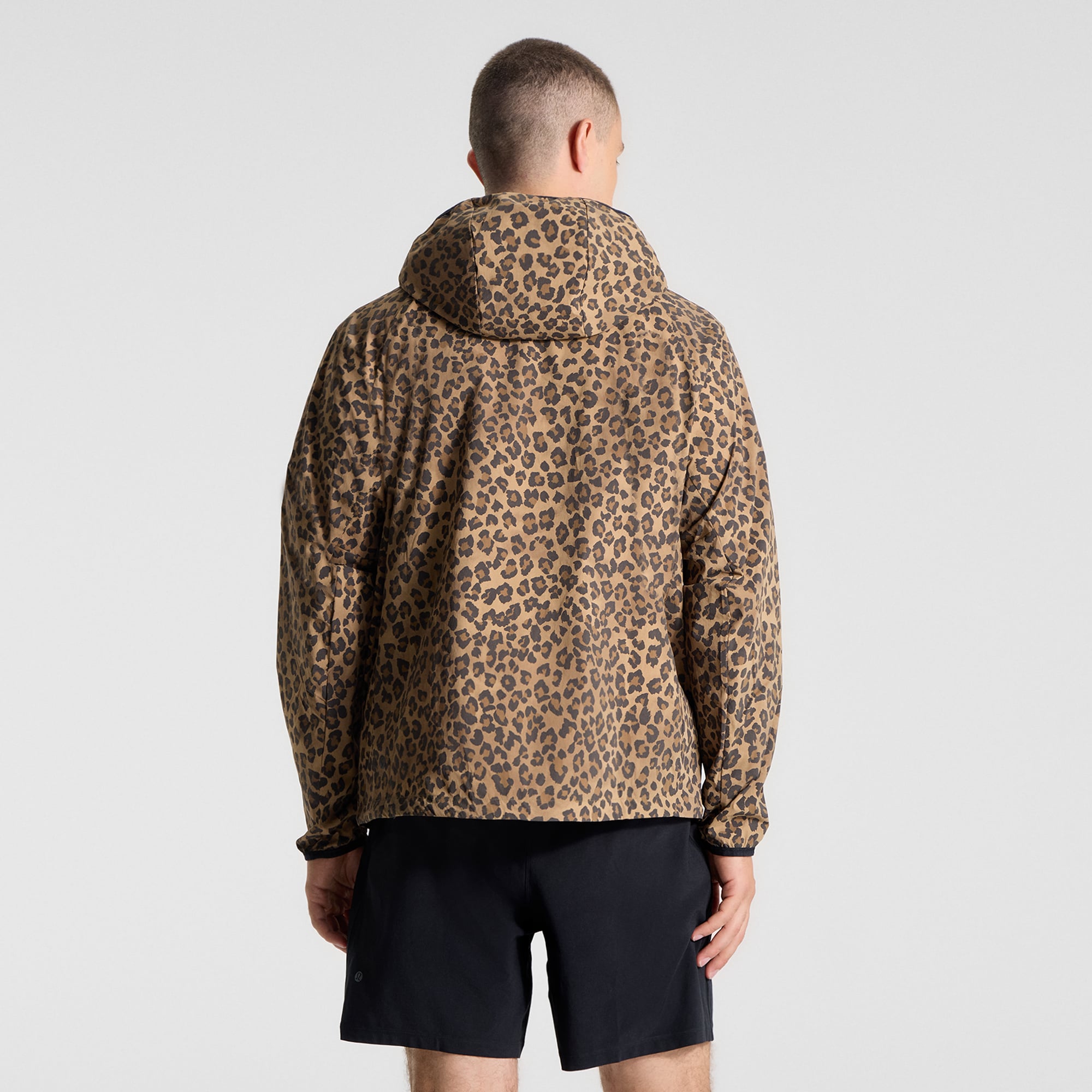 Men's lululemon San Diego Padres Multi-Pocket Running Anorak *Leopard