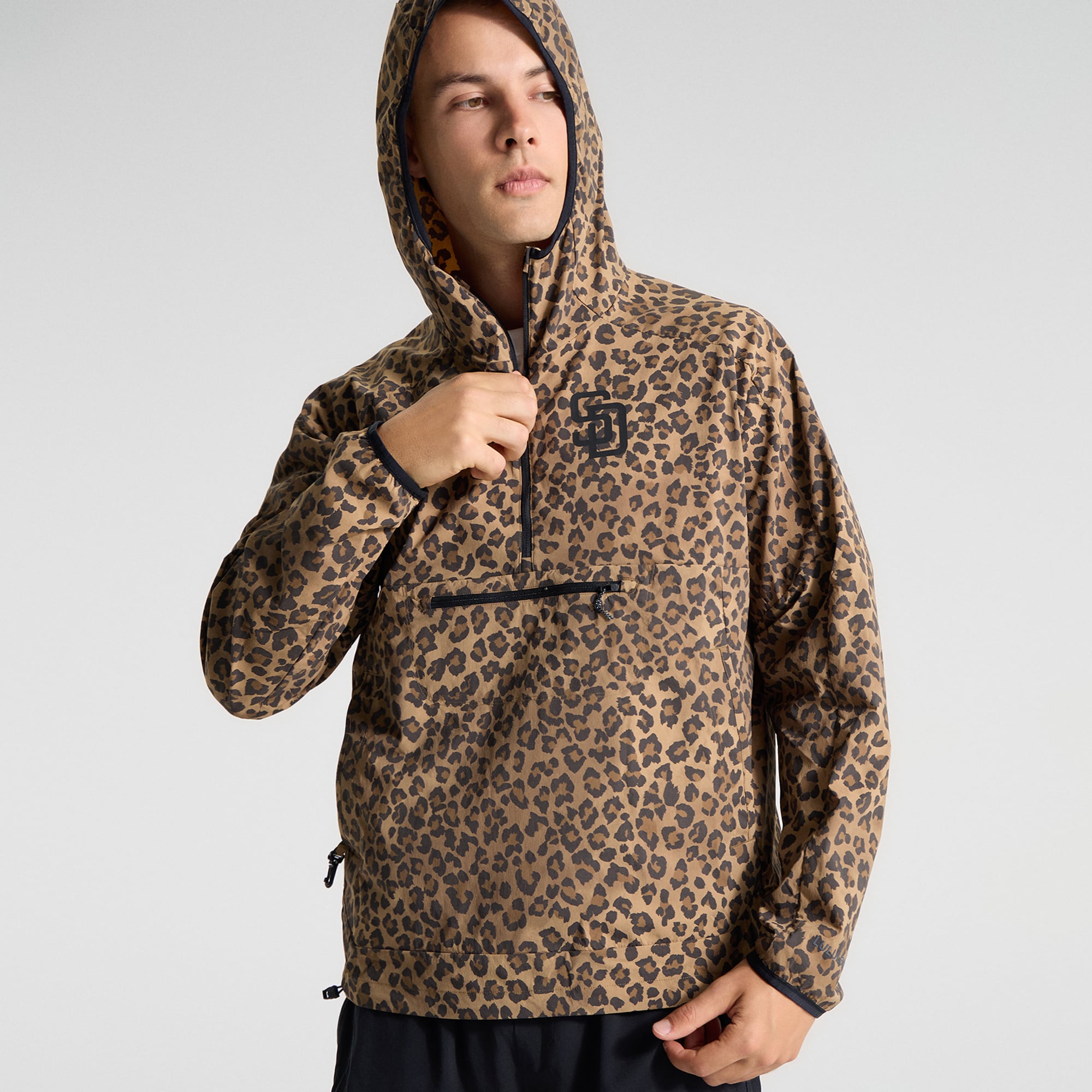 Men's lululemon San Diego Padres Multi-Pocket Running Anorak *Leopard