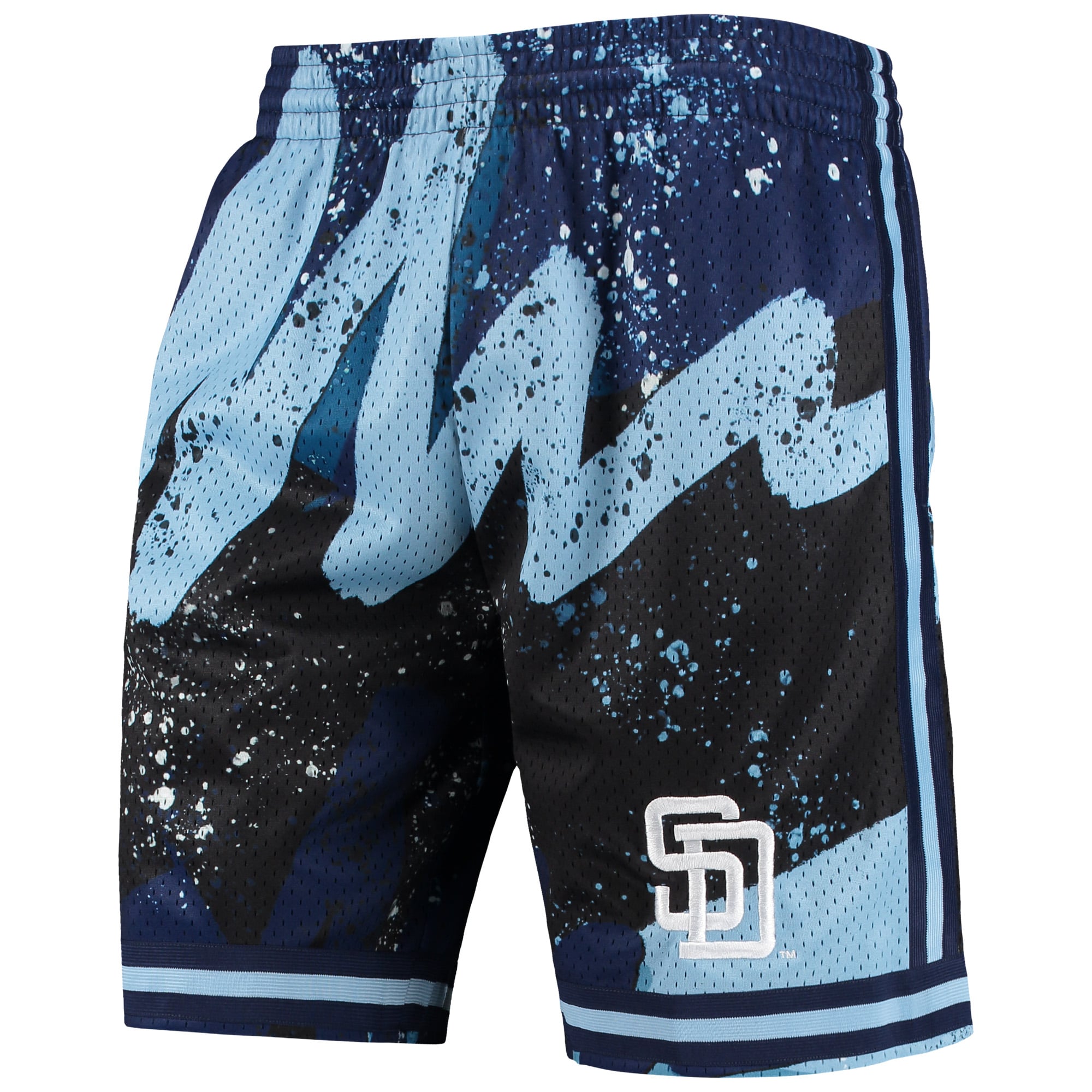 メンズ Mitchell&Ness ブラック サンディエゴ・パドレス Hyper Hoops