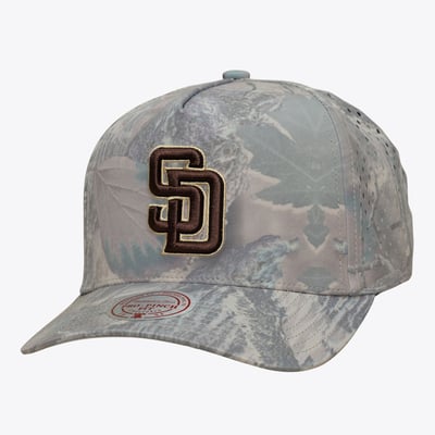 San Diego Padres Mitchell & Ness Perfect Pro Pinch Adjustable Hat - Camo