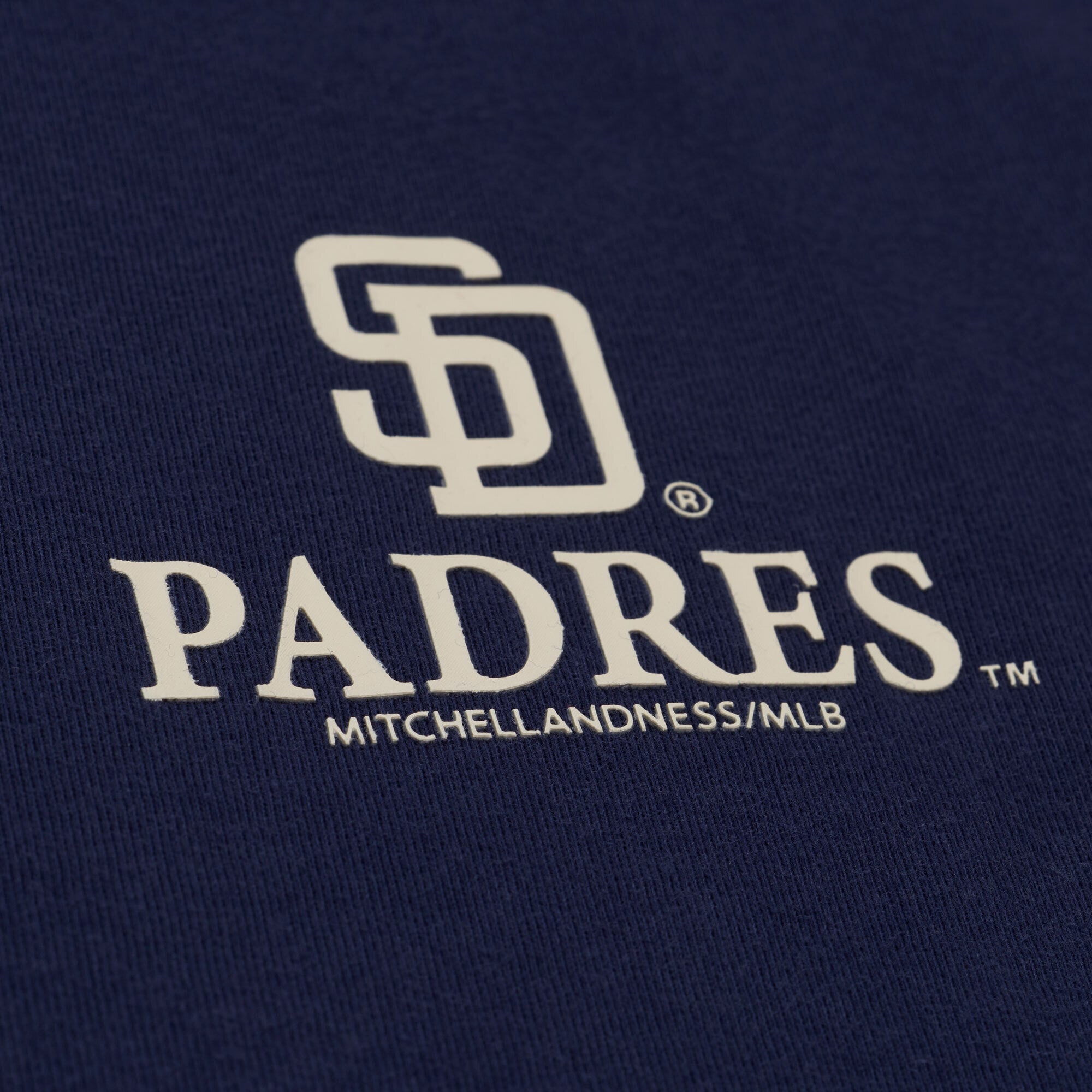 Men's Mitchell & Ness Navy San Diego Padres Core Essentials T-Shirt