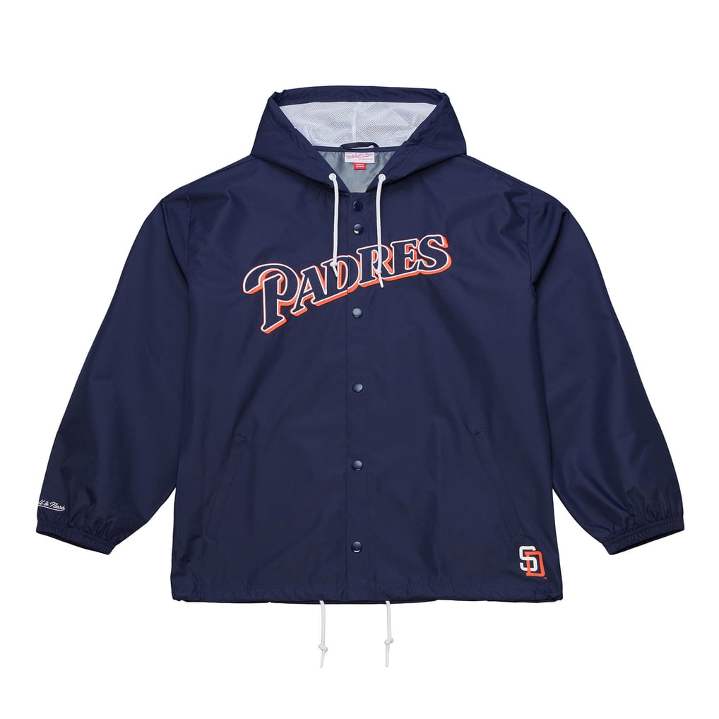 メンズ Mitchell&Ness ネイビー サンディエゴ・パドレス Full-Snap 