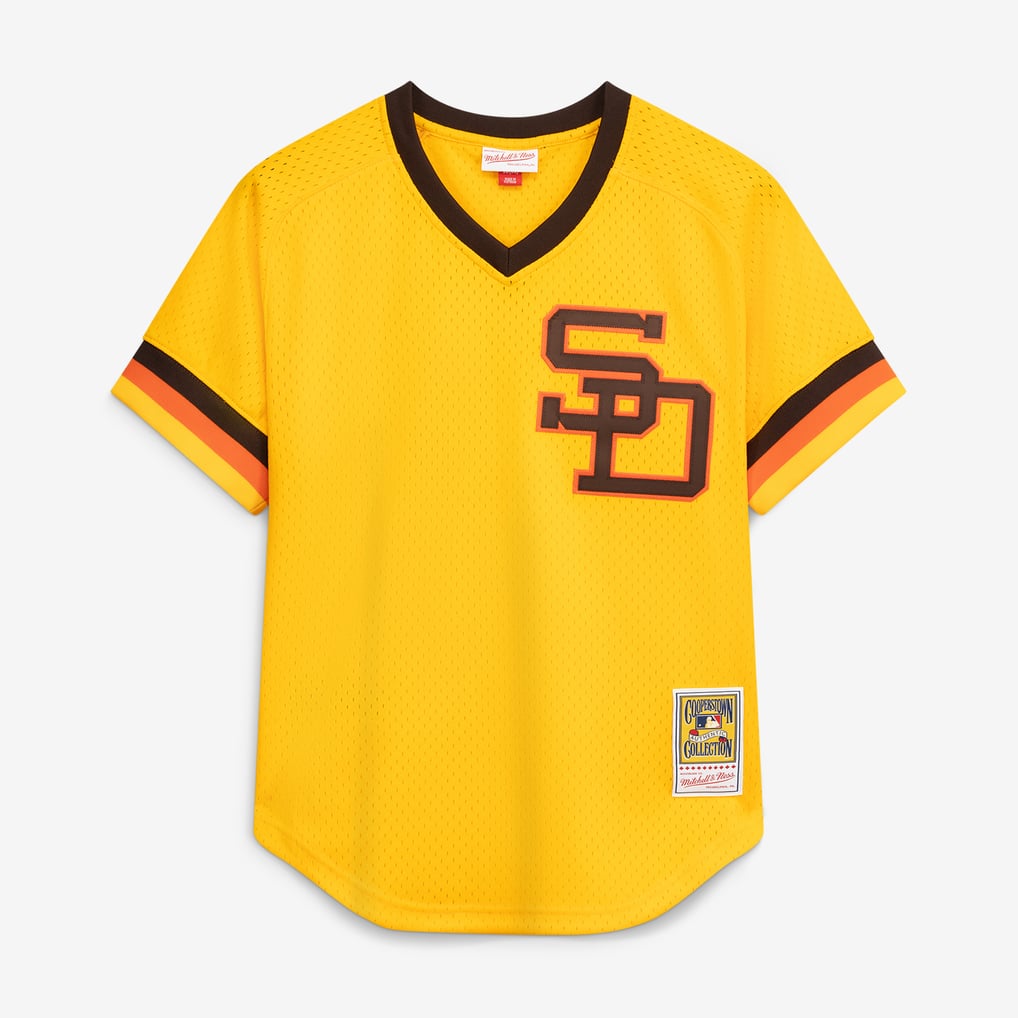 メンズ Mitchell&Ness トニー・グウィン ゴールド サンディエゴ 