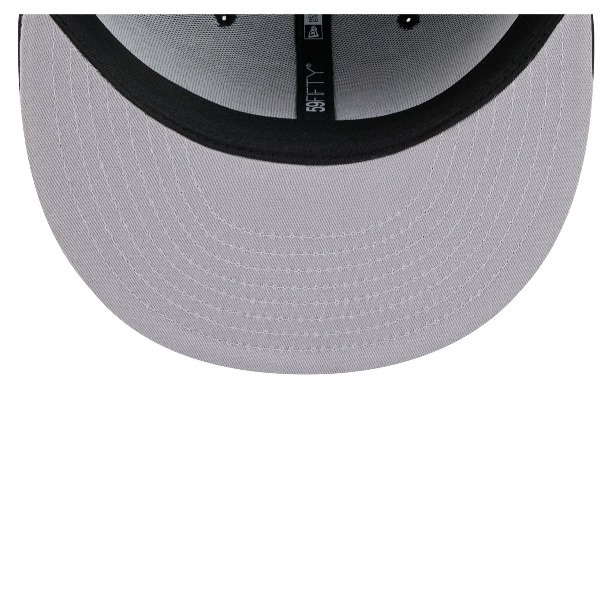 Casquette ajustée New Era 59FIFTY noire pour homme, motif San Diego Padres.