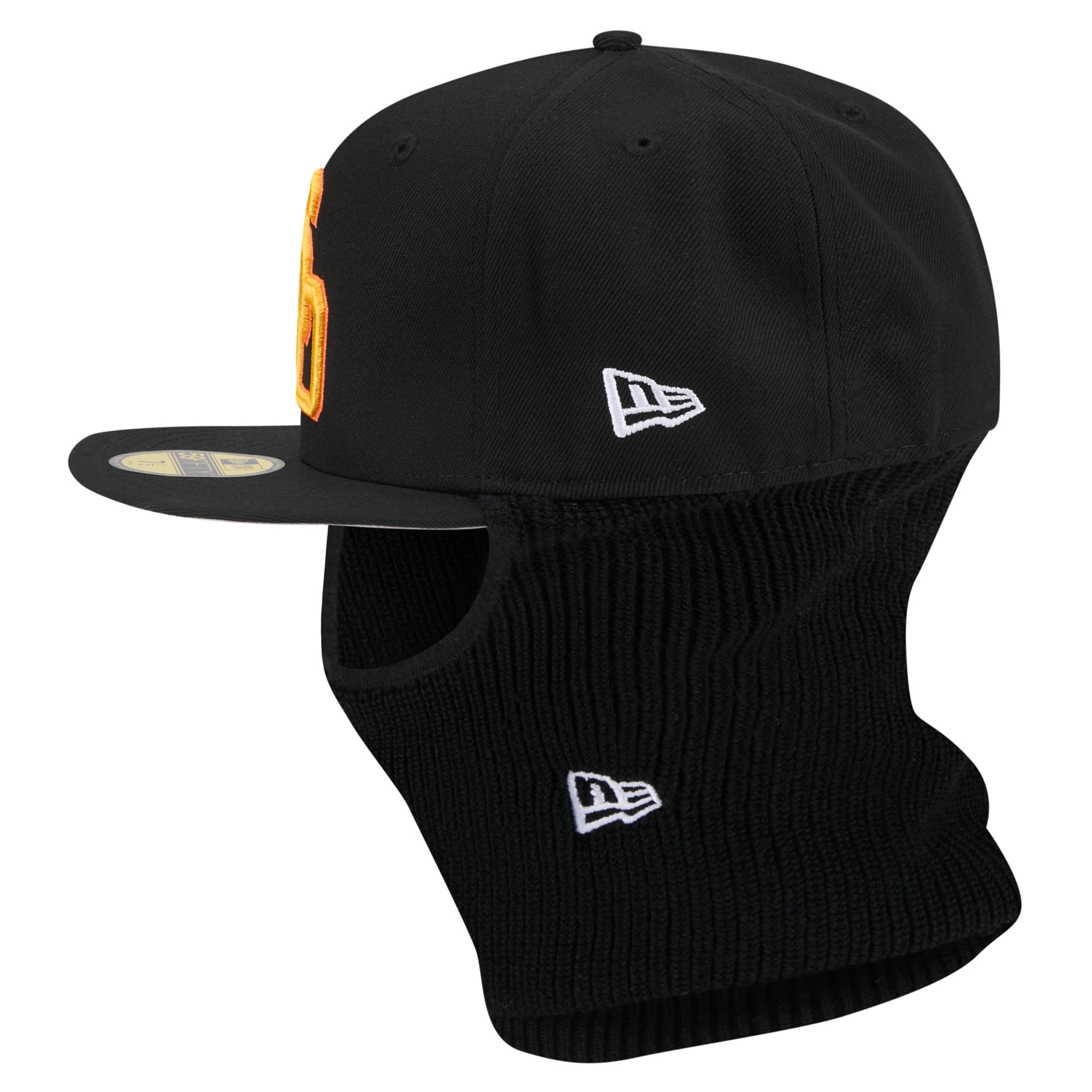 Casquette ajustée New Era noire San Diego Padres 59FIFTY pour homme
