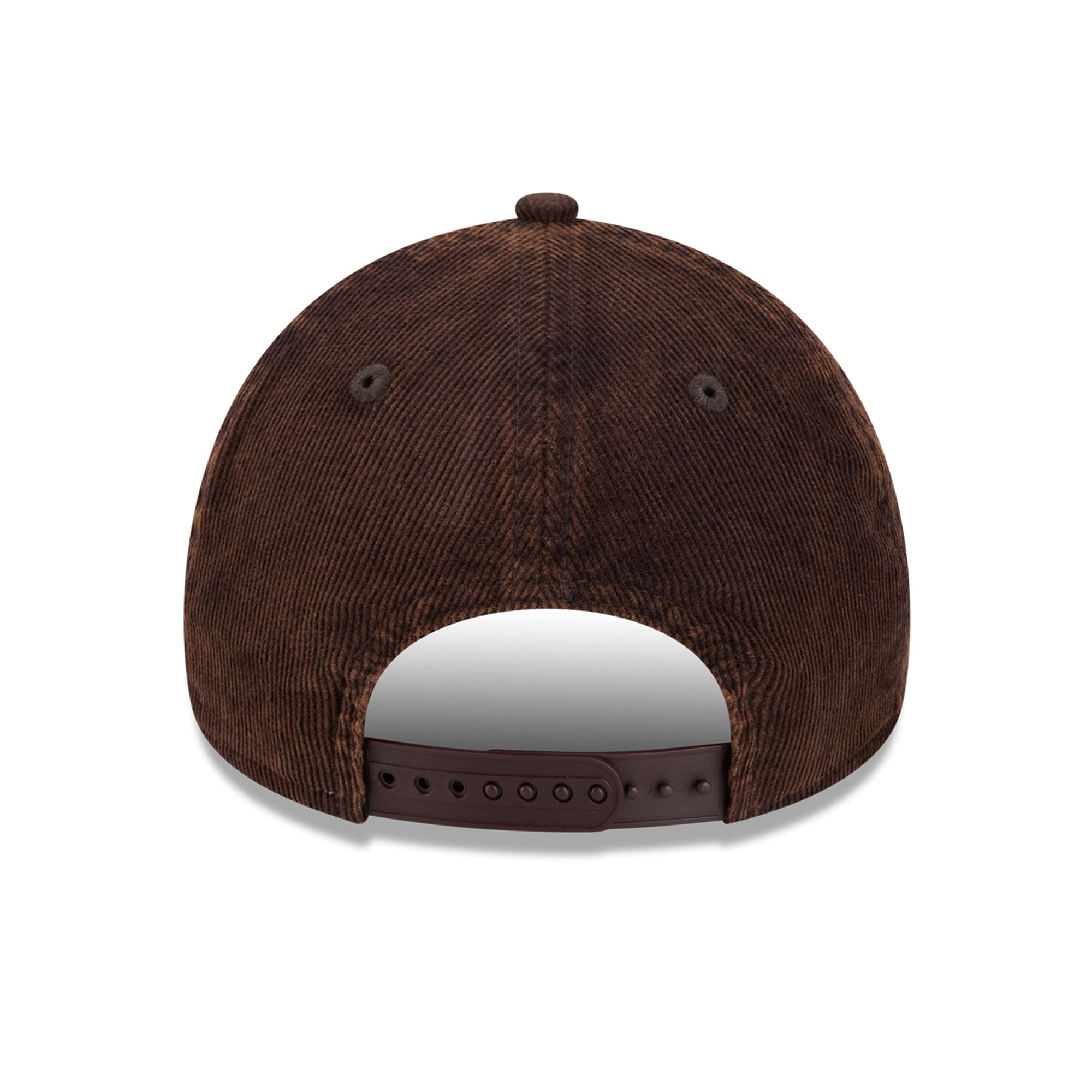 Casquette New Era marron pour homme, modèle 9FORTY, avec écusson latéral des Padres de San Diego (Série mondiale 1998) et monture ajustable.