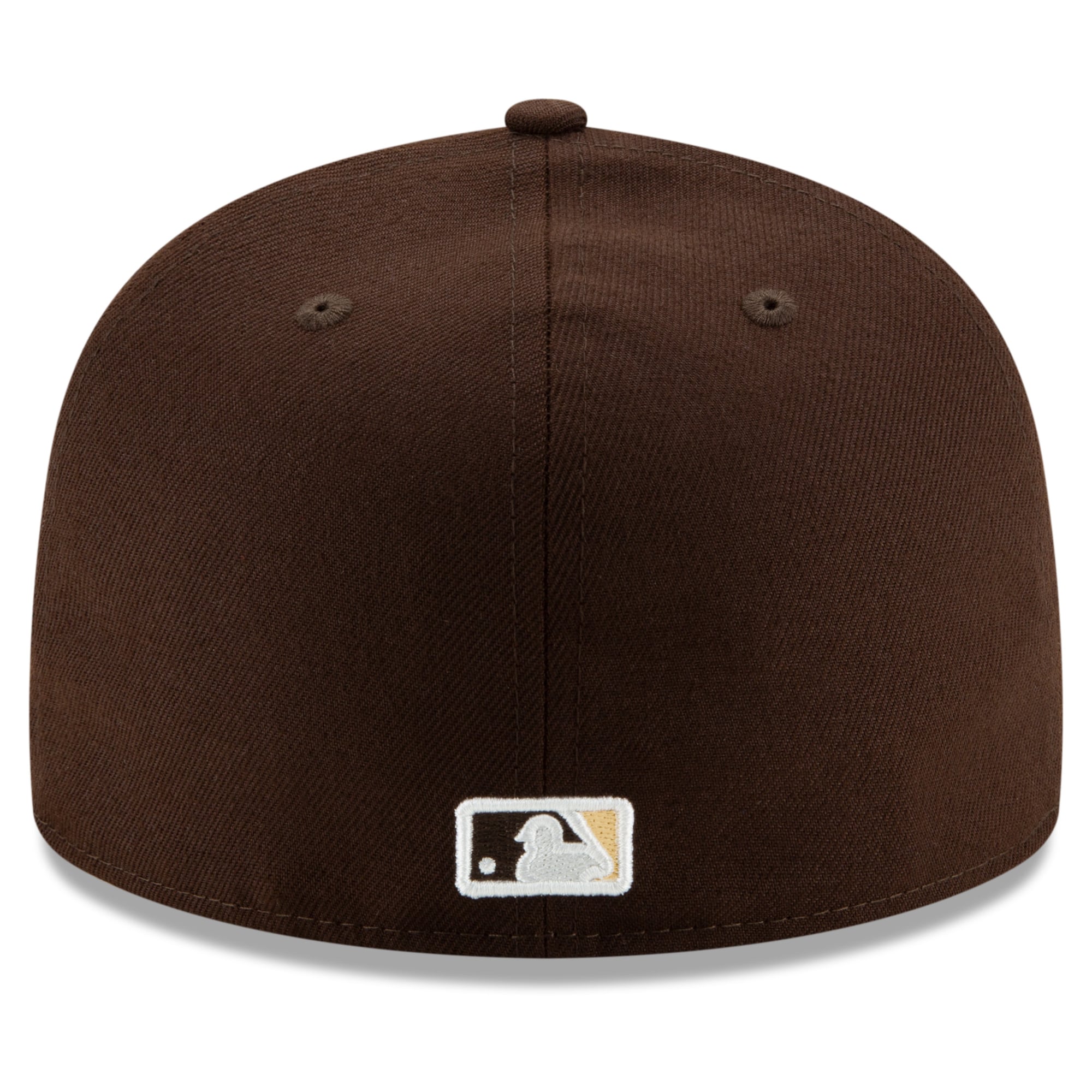Casquette ajustée New Era marron pour homme, modèle 59FIFTY, San Diego Padres