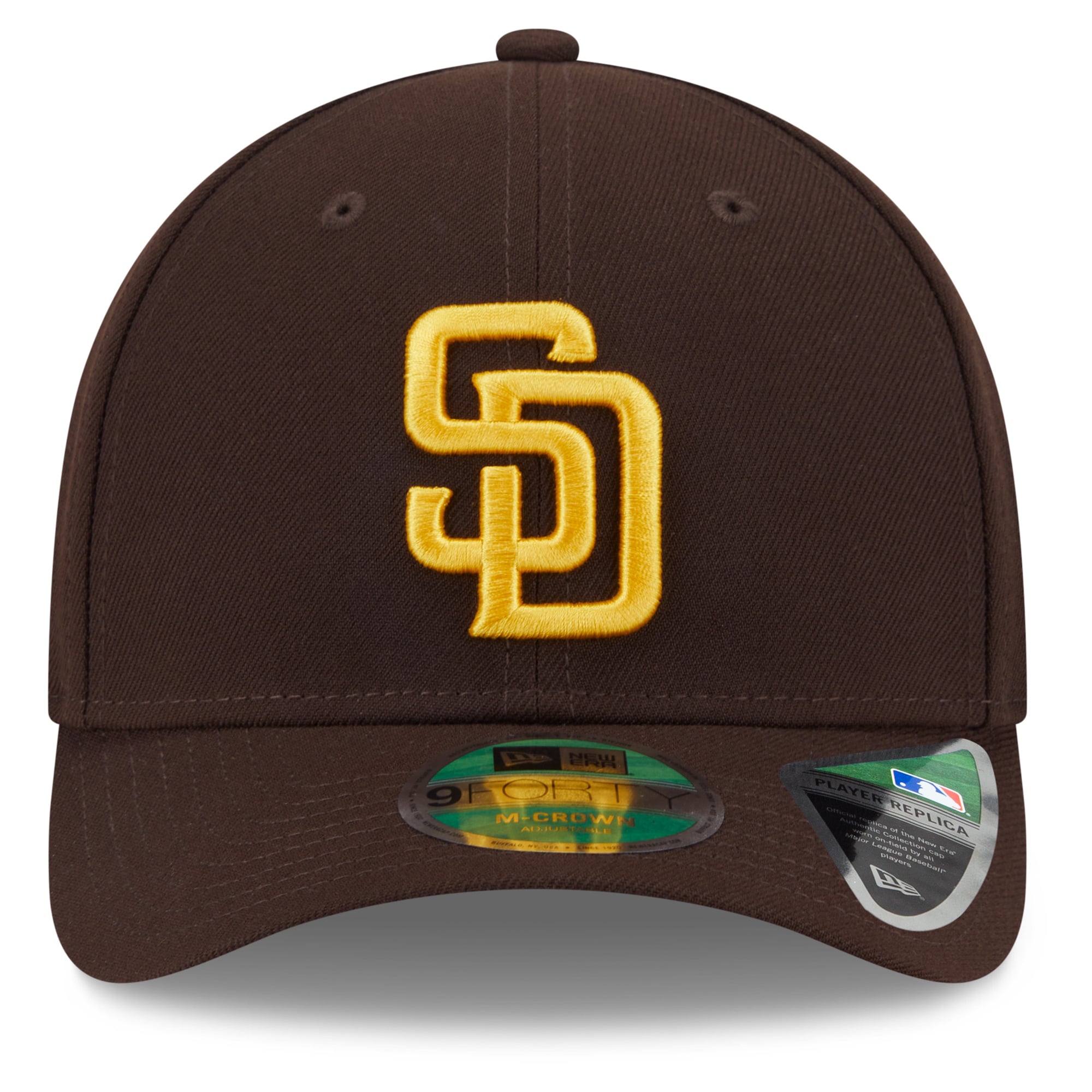 Casquette ajustable New Era marron San Diego Padres 2026 MLB Postseason avec écusson latéral 9FORTY pour homme