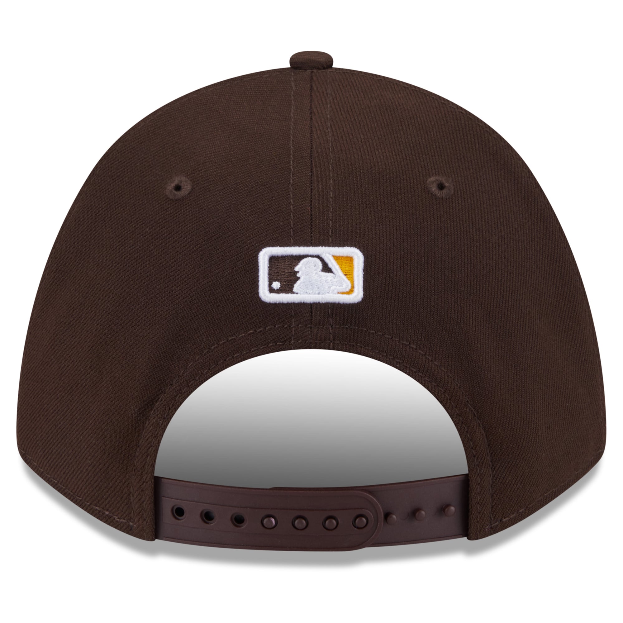 Casquette ajustable New Era marron San Diego Padres 2026 MLB Postseason avec écusson latéral 9FORTY pour homme