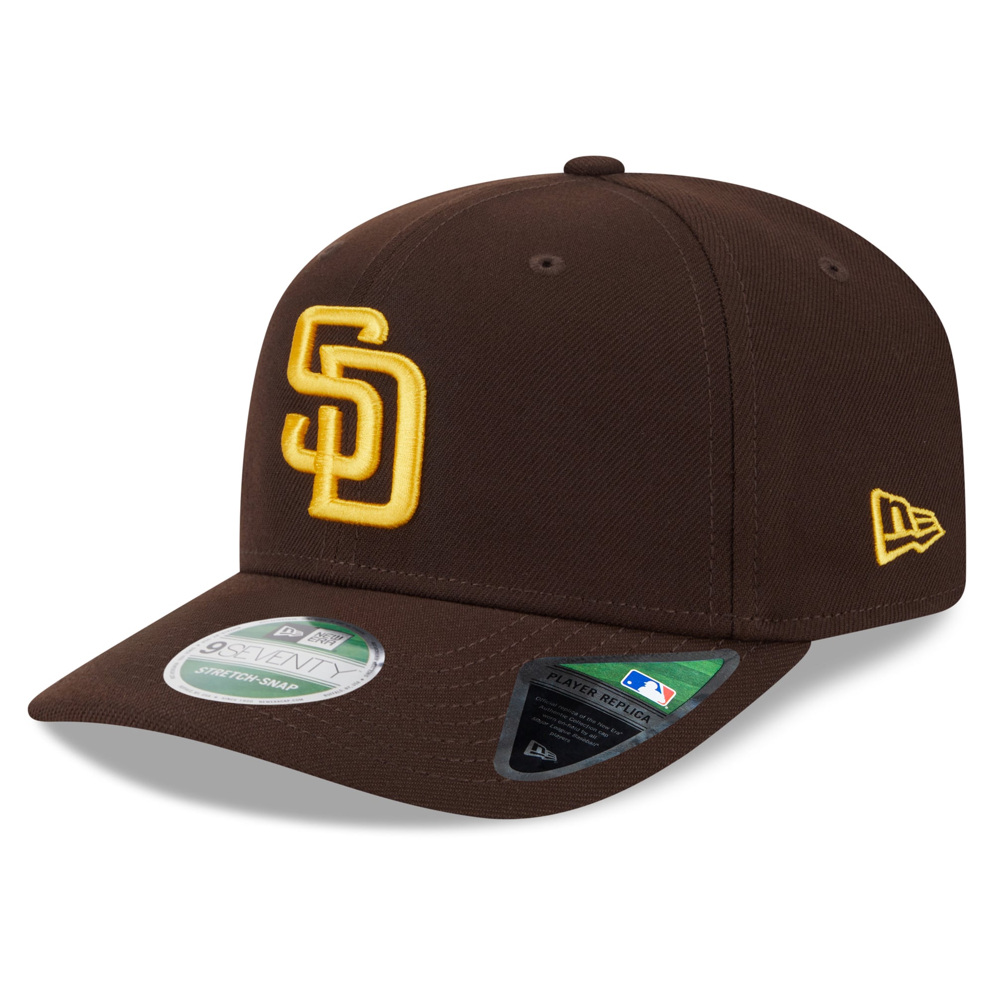 Casquette ajustable New Era marron San Diego Padres 2026 MLB Postseason avec écusson latéral 9SEVENTY