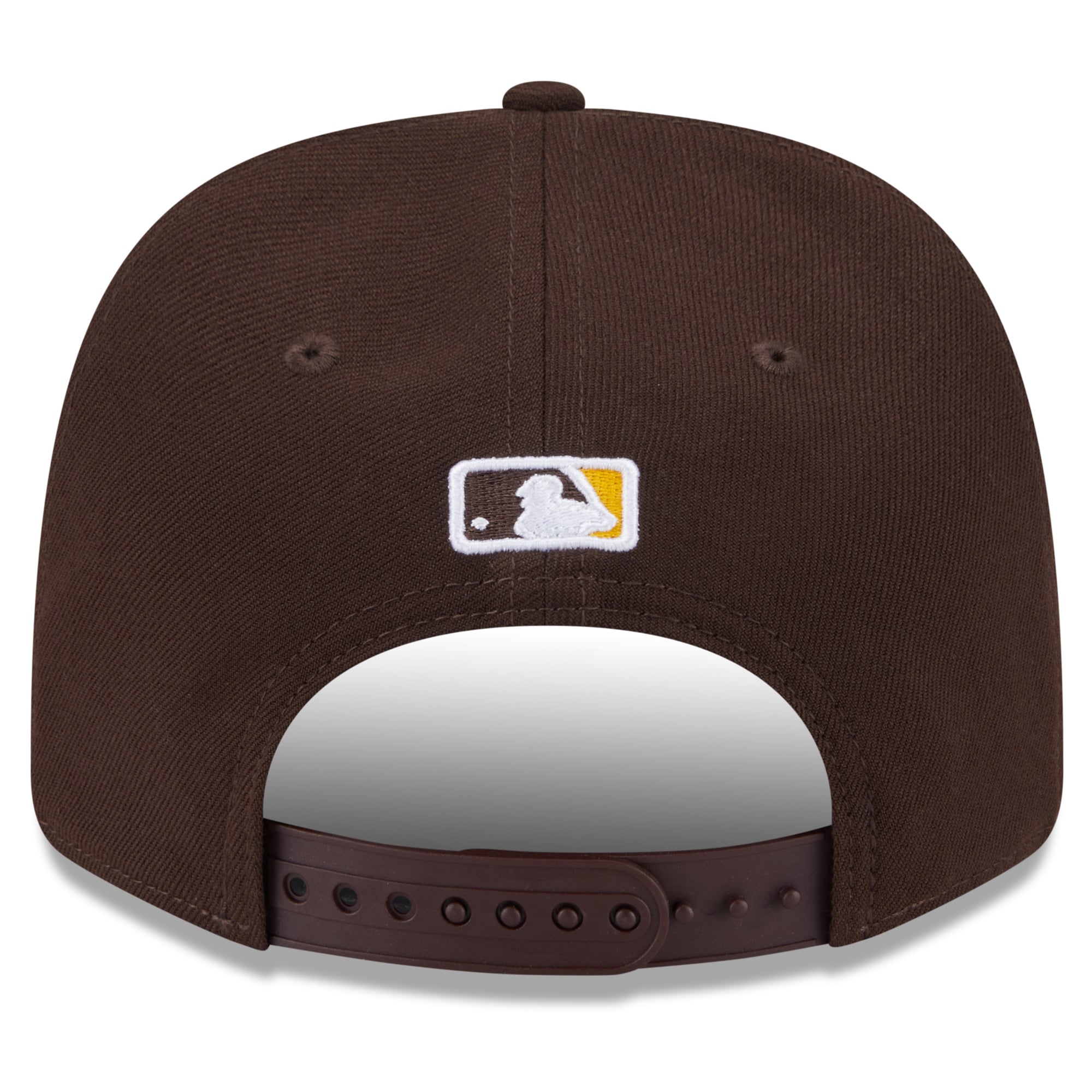 Casquette ajustable New Era marron San Diego Padres 2026 MLB Postseason avec écusson latéral 9SEVENTY