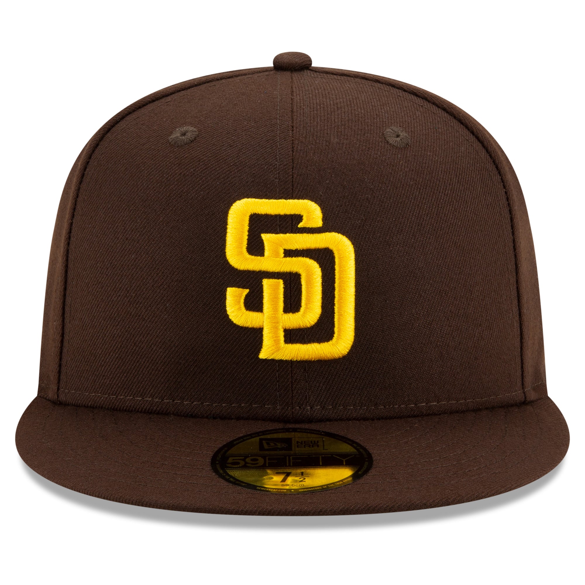 Men's New Era Brown San Diego Padres 2026 Players' Weekend Authentic Collection 59FIFTY Fitted Hat