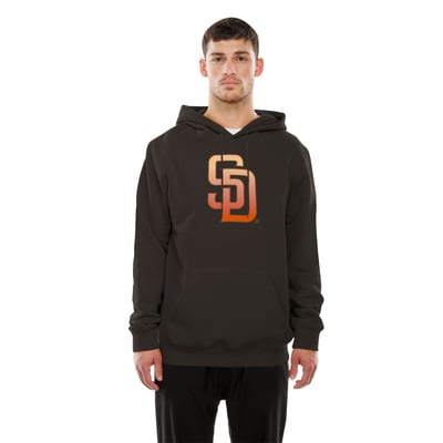  San Diego Padres New Era Pumpkin Spice Pullover Hoodie - Brown
