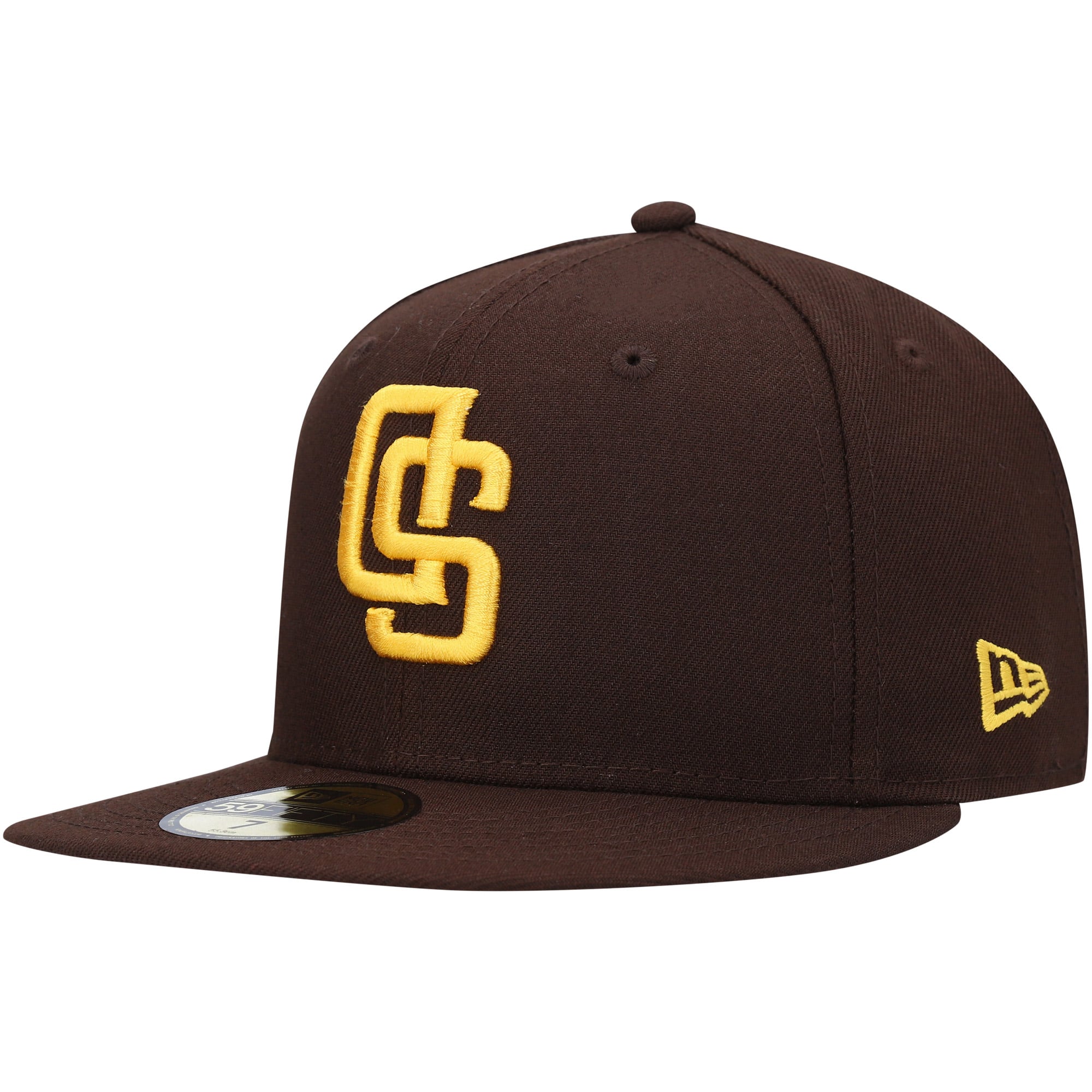 SAN DIEGO PADRES 反転　アップサイドダウンシリーズ San Diego Padres New Era Upside Down 59FIFTY Fitted Hat - Brown