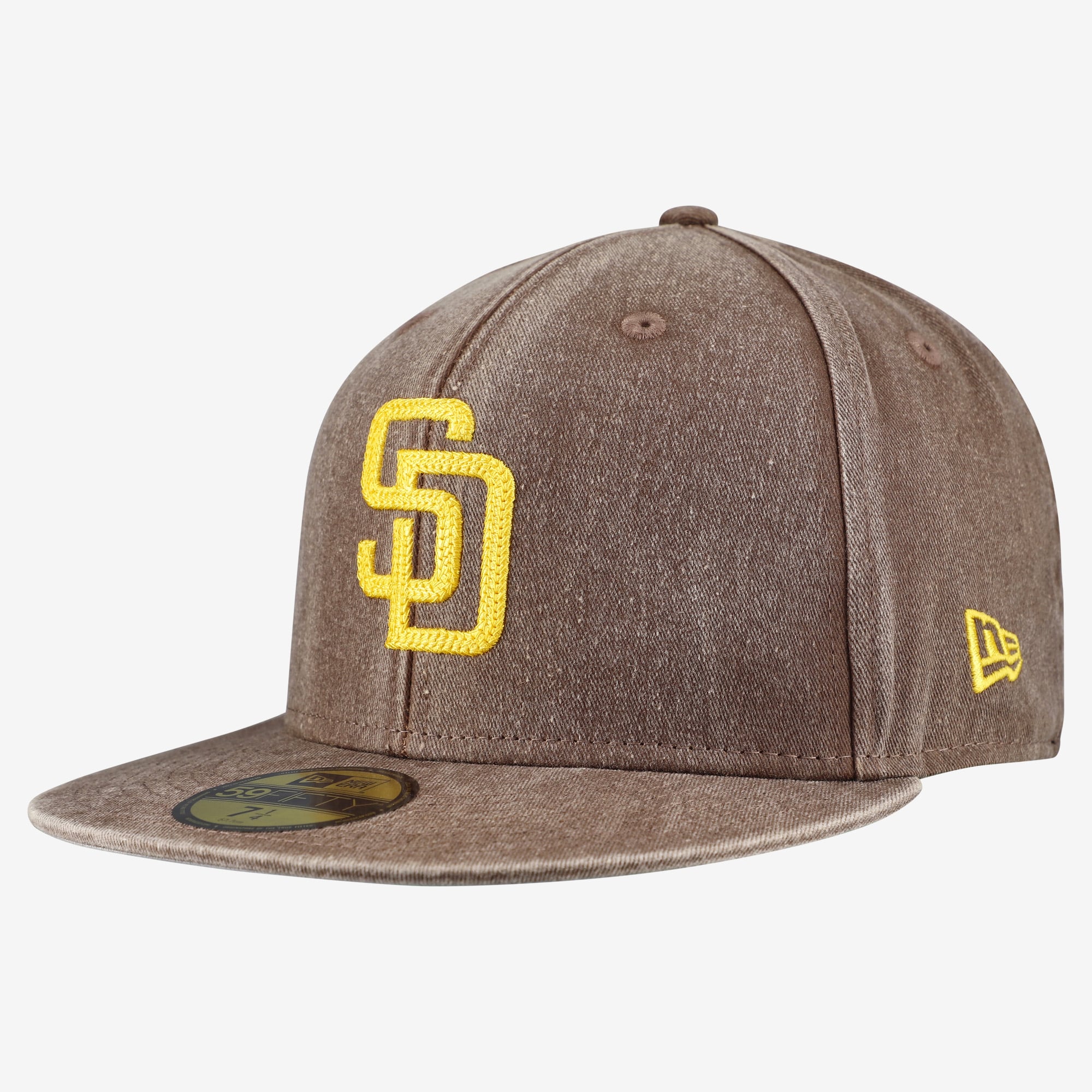 Casquette ajustée New Era marron San Diego Padres 59FIFTY pour homme