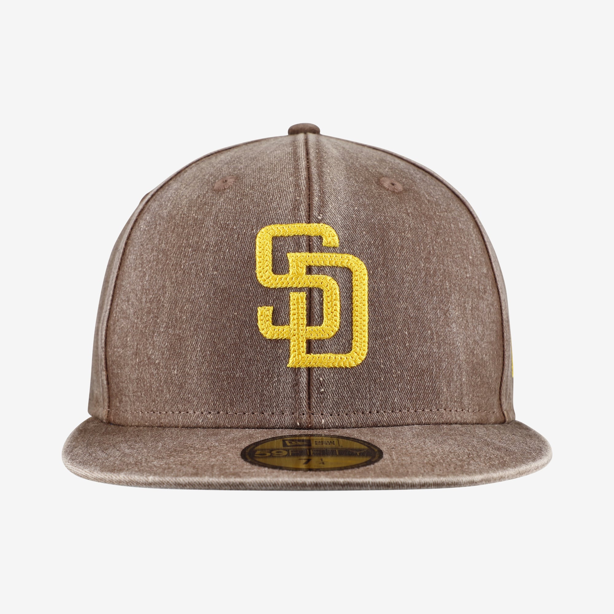 Casquette ajustée New Era marron San Diego Padres 59FIFTY pour homme