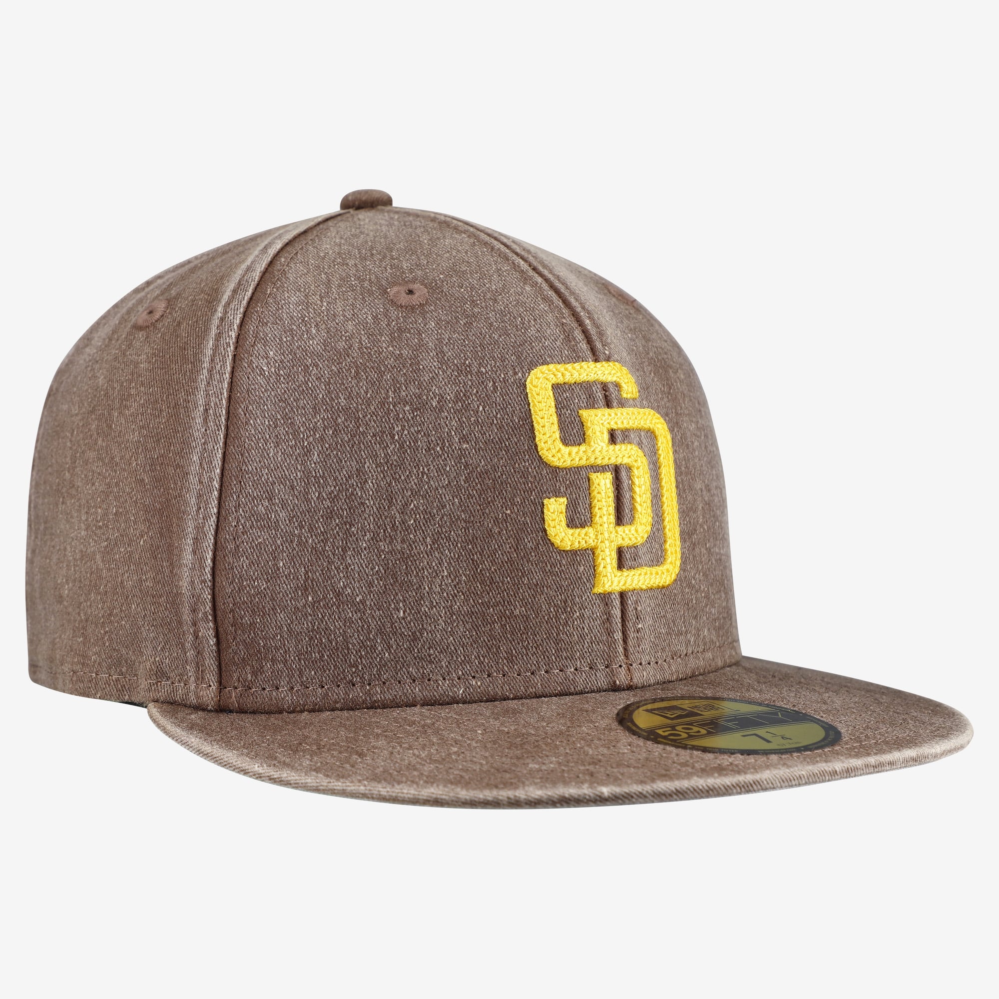Casquette ajustée New Era marron San Diego Padres 59FIFTY pour homme