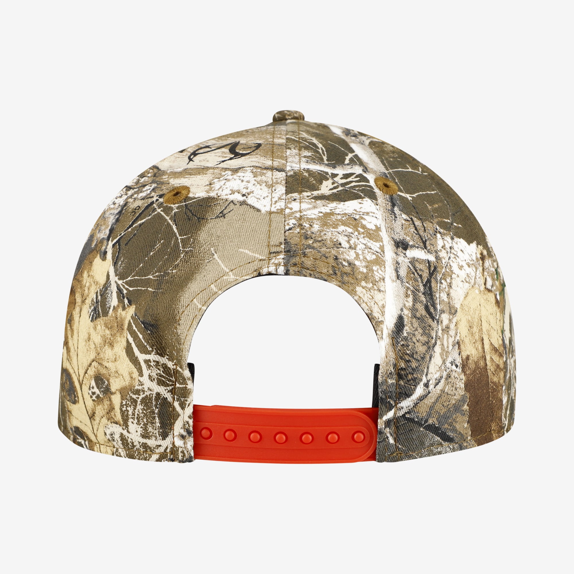 Casquette snapback New Era 9FIFTY pour homme, motif camouflage San Diego Padres Realtree Orange Pop