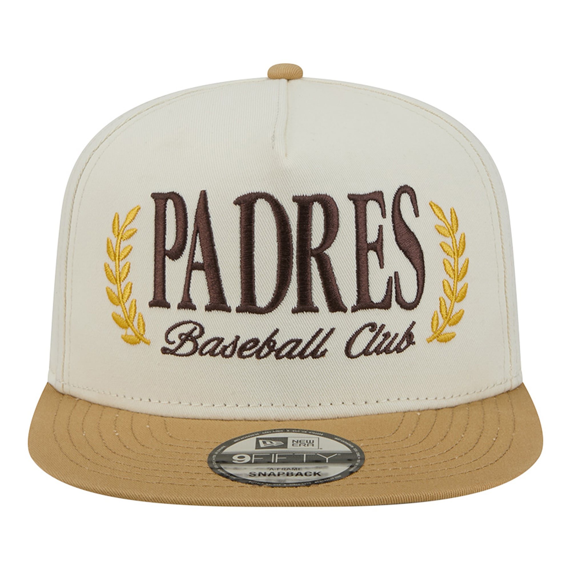 Casquette snapback New Era crème San Diego Padres Club 9FIFTY pour homme