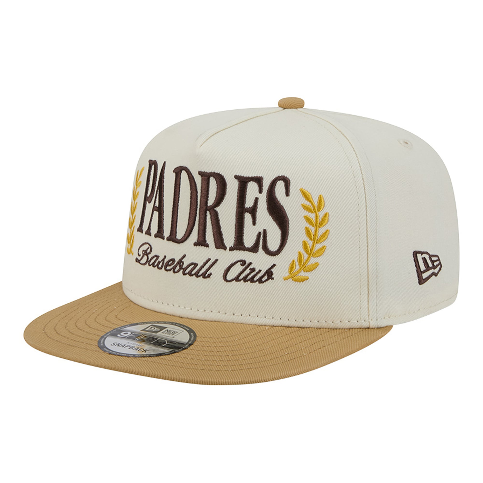 Casquette snapback New Era crème San Diego Padres Club 9FIFTY pour homme
